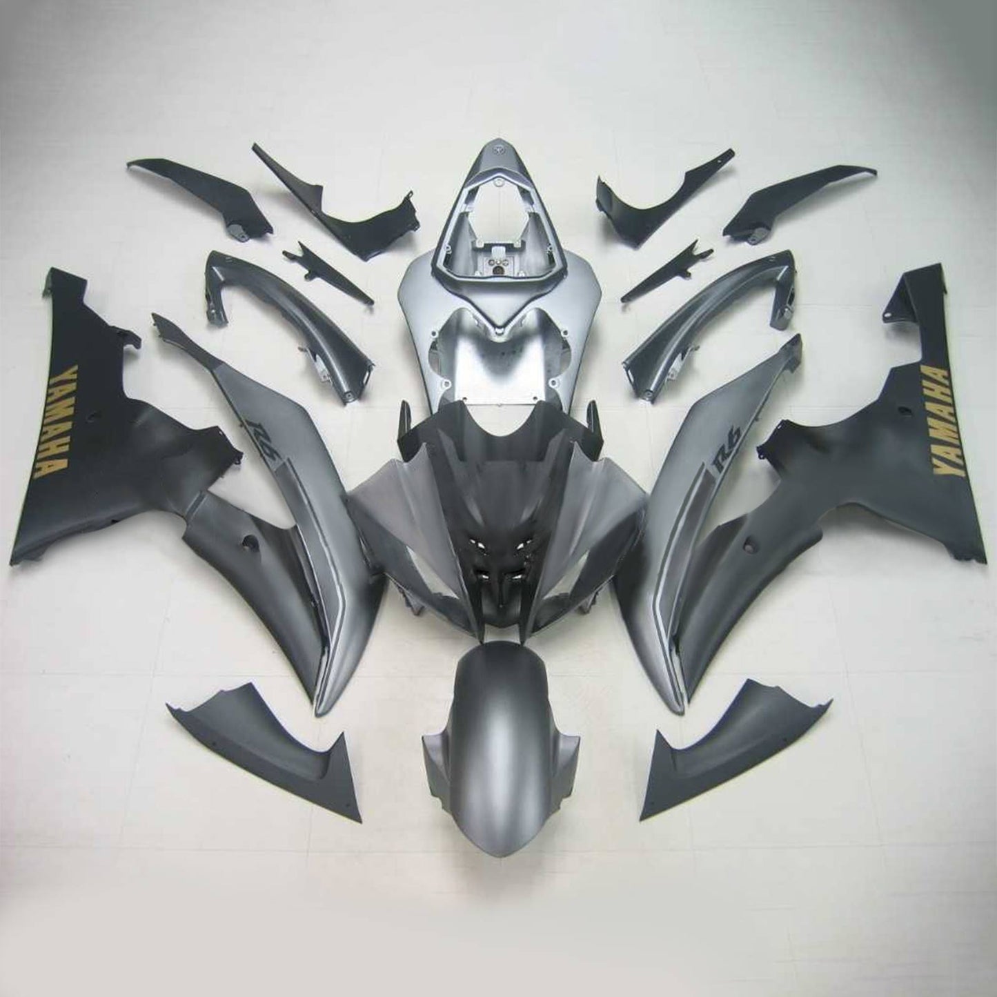 2008-2016 Yamaha YZF 600 R6 Injection Fairing Kit Bodywork Plastic ABS #133