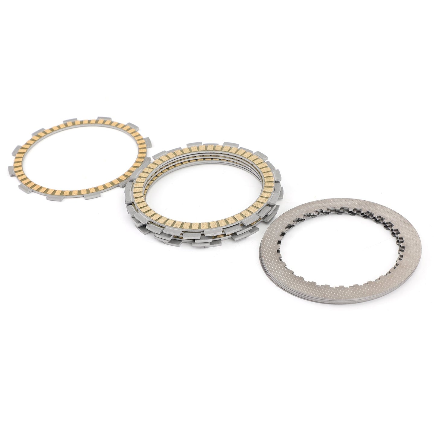 Clutch Plate Kit - Friction & Steel Plates For Suzuki ST400V GSX400 GK7BA Inazuma ST400 Tempter LS400F LS400U LS400P LS650 Boulevard S40 LS650 Savage DR500 X/Z/D DR500R DR500S DR600R DR600S SP500 SP600