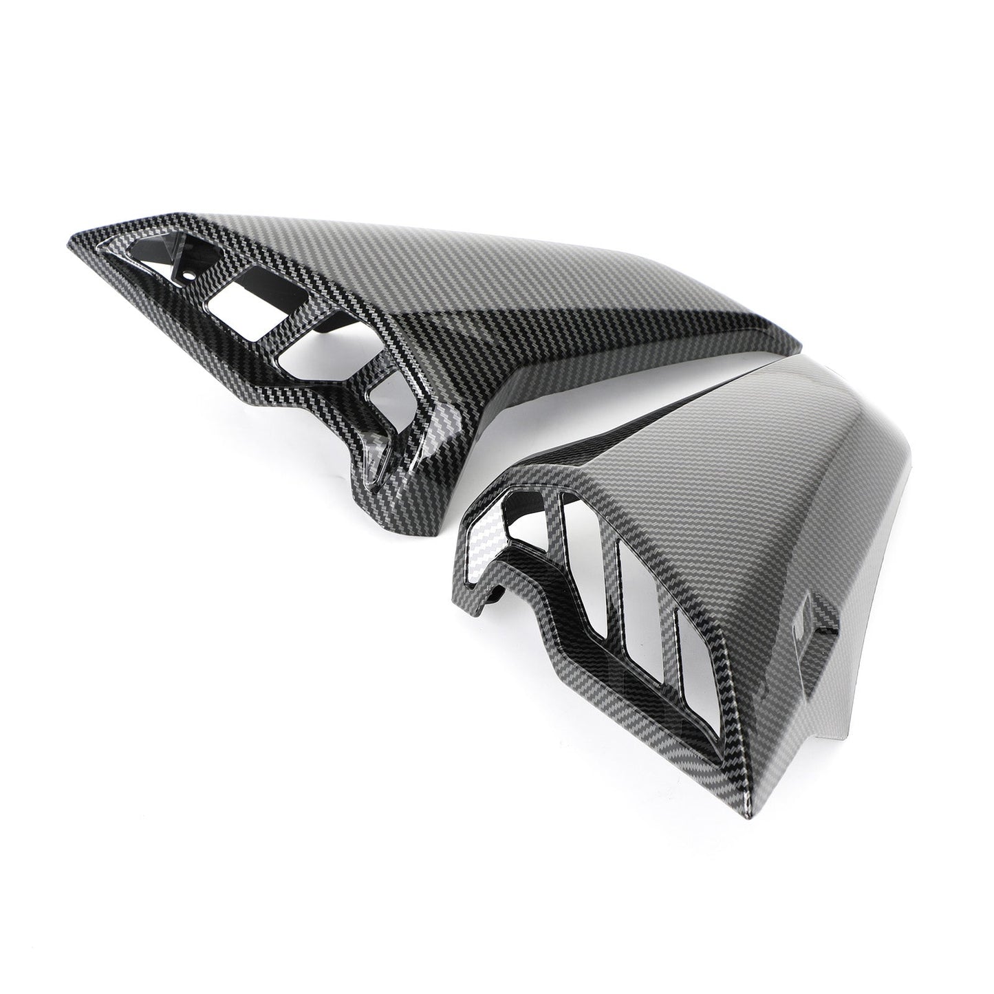 Black Air Intake Inlet Ram Tube Scoop Covers Fit for Yamaha FZ09 MT09 2017-2020