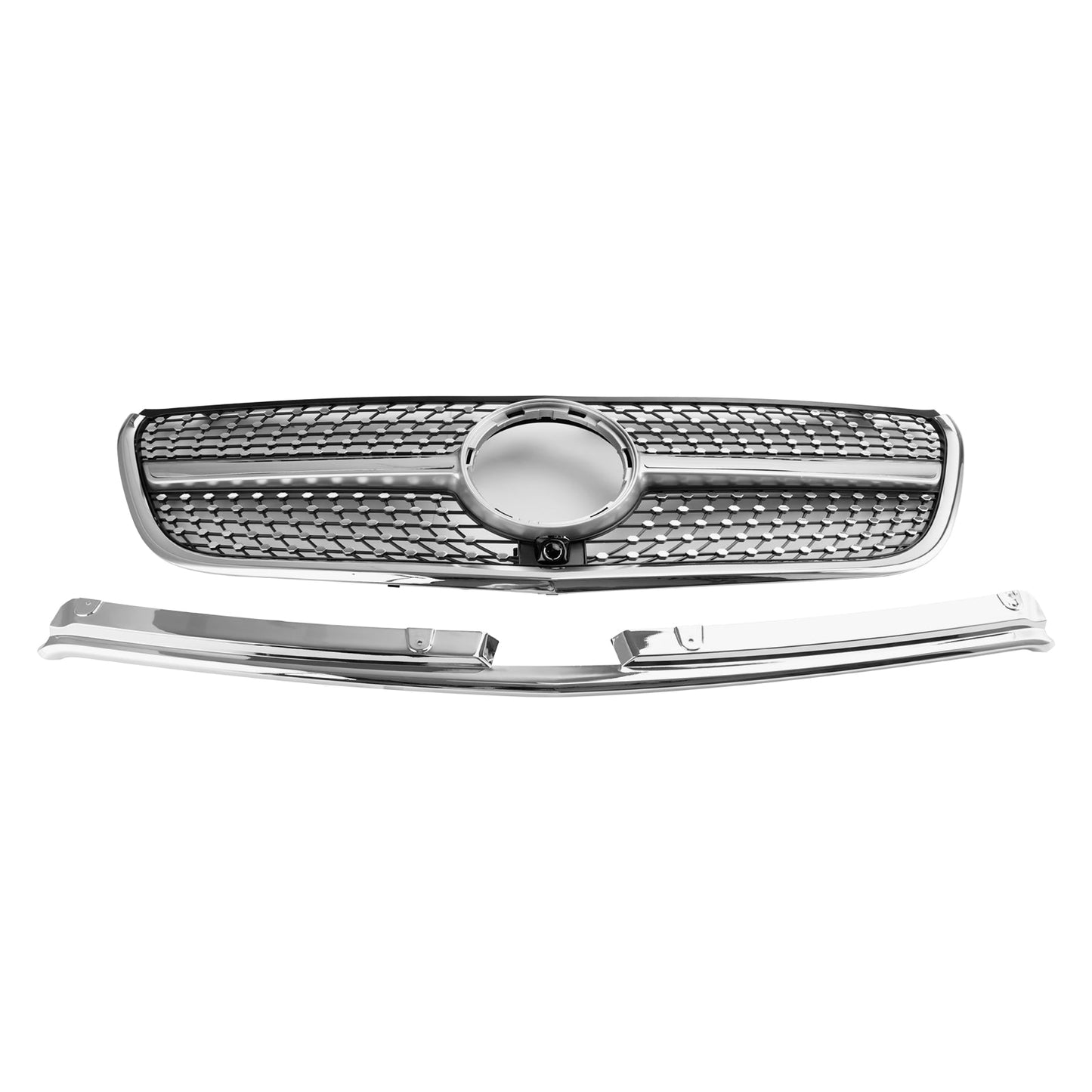 2015-2019 Mercedes Vito W447 GT Stlye Diamond Front Bumper Grill Grille