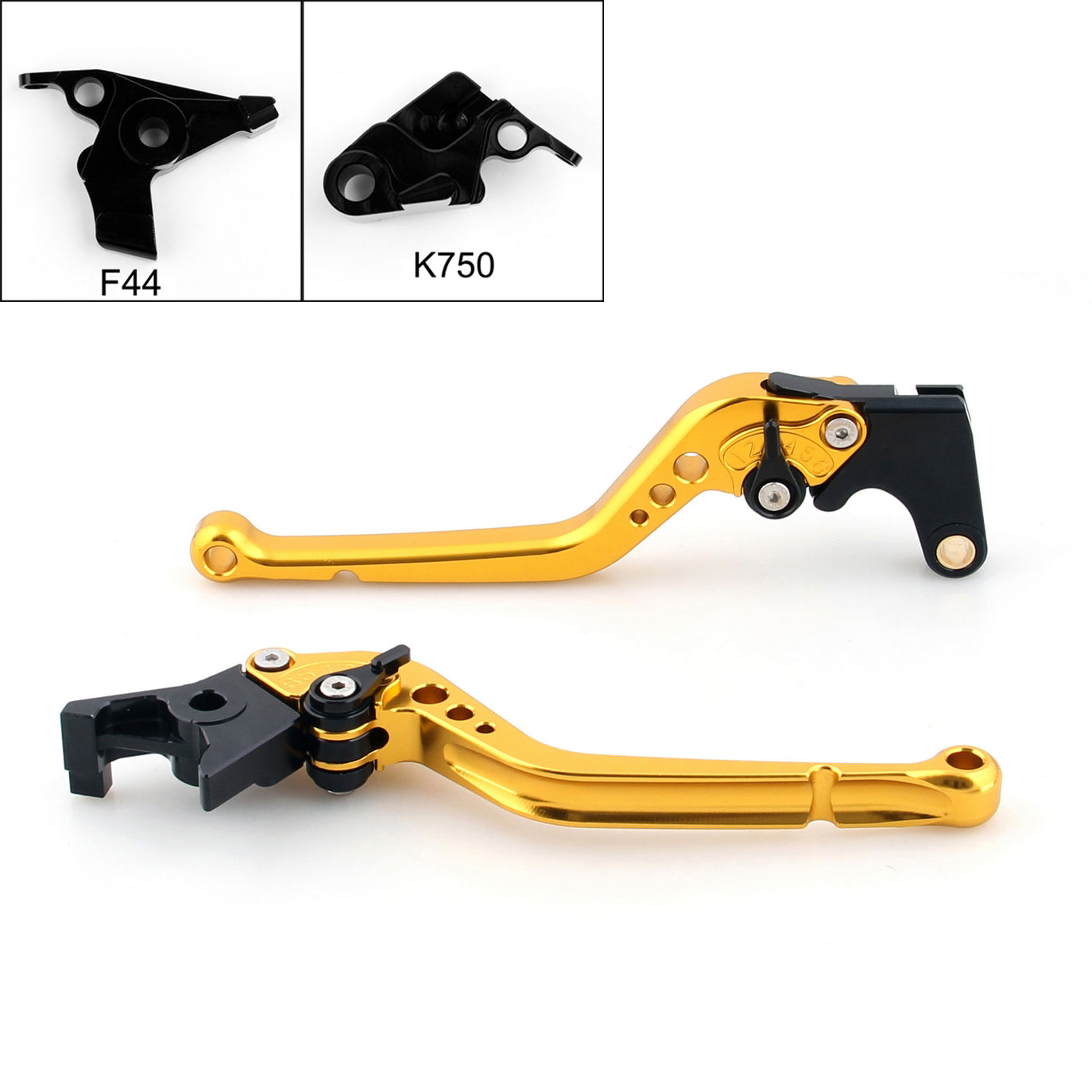 Long Brake Clutch Levers For Kawasaki NINJA 650R 400R ER-6N ER-6n Versys Black