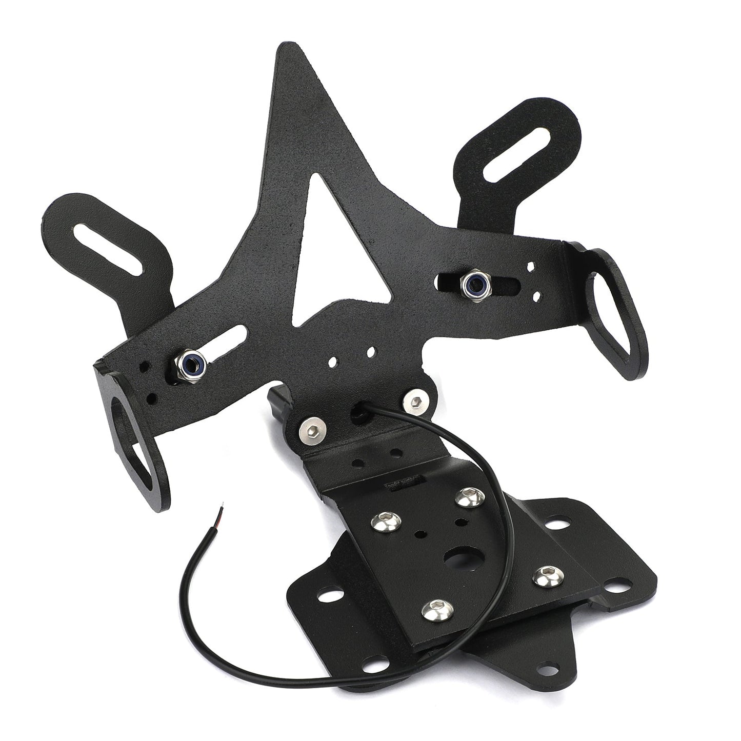 License Plate Bracket For Yamaha MT-07 FZ-07 14-18 BLK