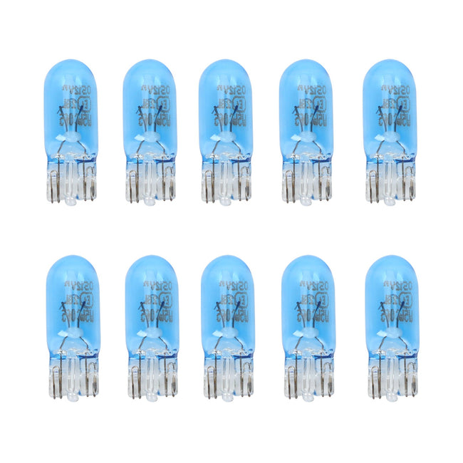 10x For OSRAM General Lighting Halogen Auxiliary Light W5W 12V W2.1*9.5d