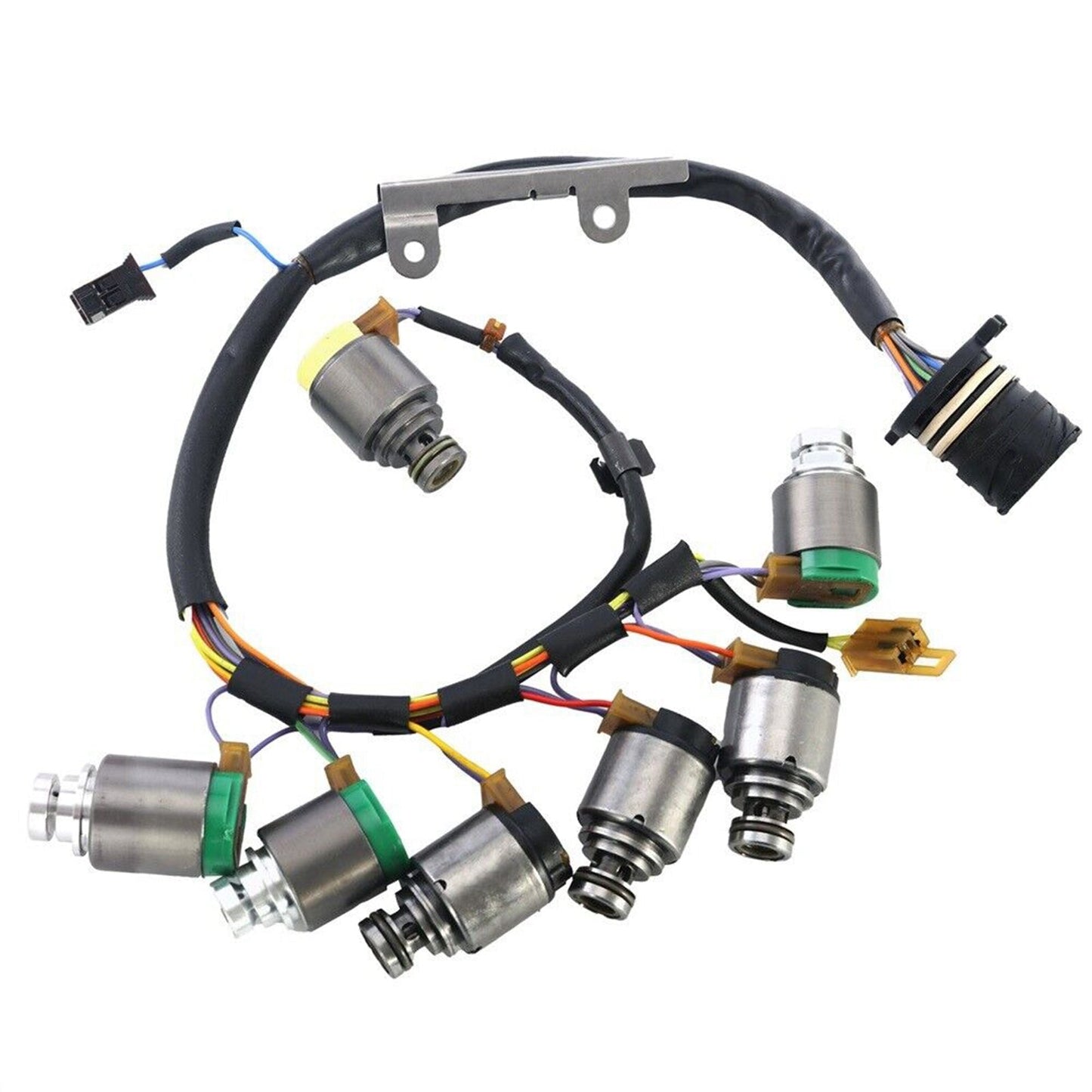Audi (ZF5HP-19FL, FLA( 01V) 1995-ON) 7PCS 5HP19 Transmission Solenoids With Internal Harness