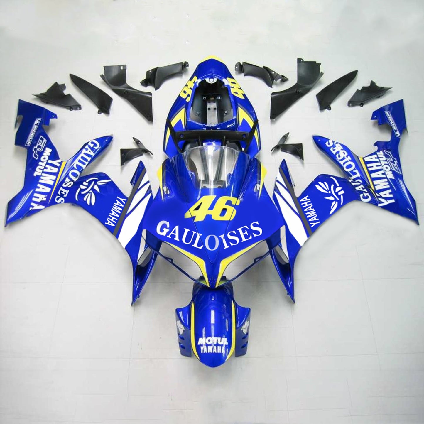 2004-2006 Yamaha YZF 1000 R1 Injection Fairing Kit Bodywork Plastic ABS #133