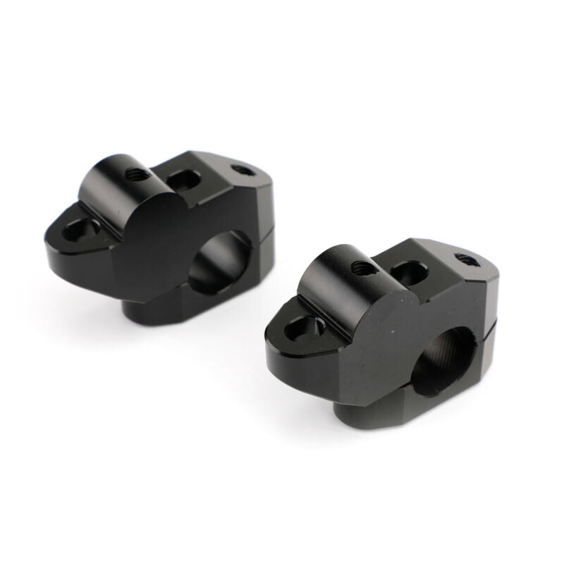 DE NOIR + CNC pour GUIDON Yamaha moto PONTET H26MM BRIDE MOTO 鑴?2MM NUEF Honda