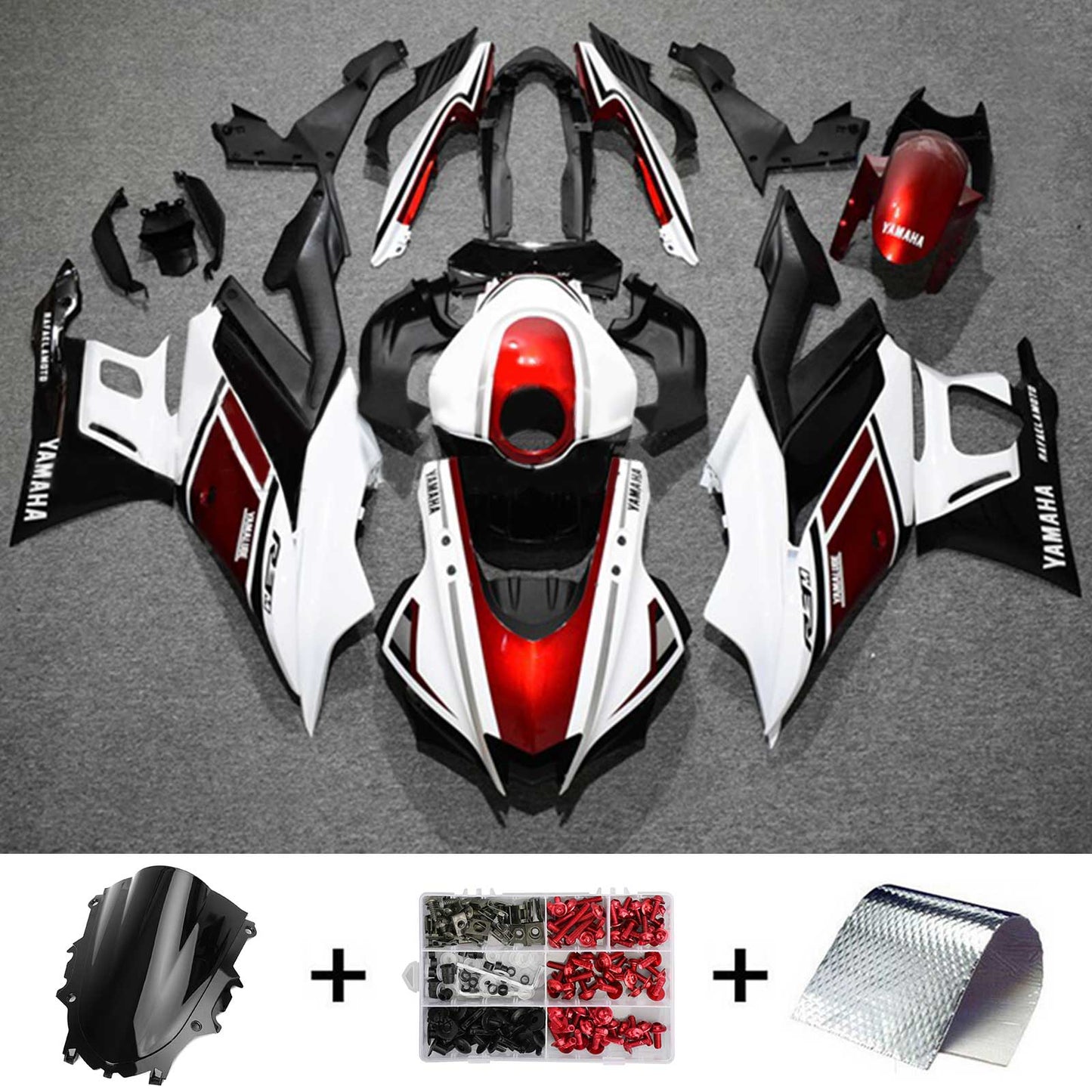 2022-2023 Yamaha YZF-R3 R25 Injection Fairing Kit Bodywork Plastic ABS #122