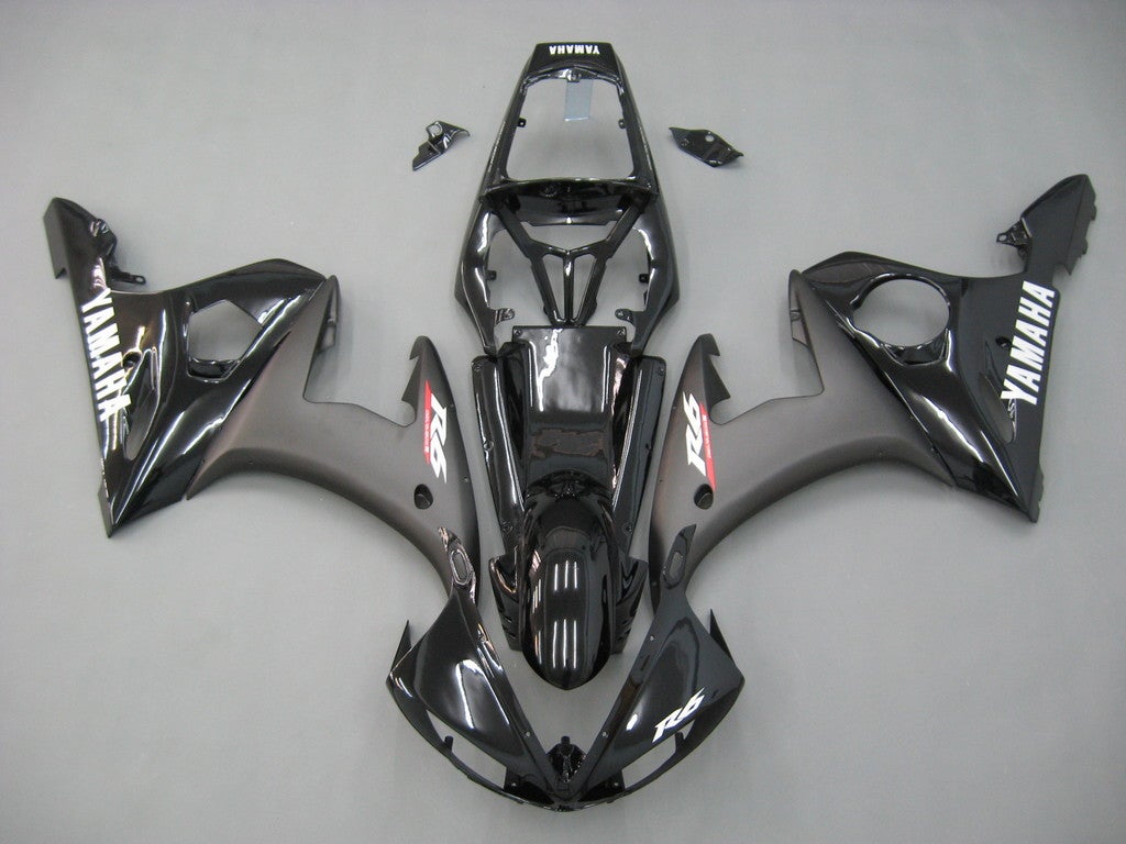 2005 Yamaha YZF 600 R6 Amotopart Injection Fairing Kit Bodywork Plastic ABS #4