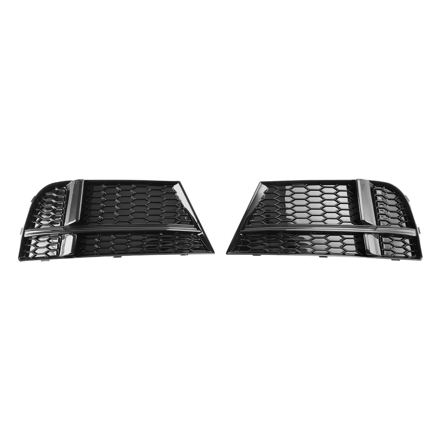 Front Fog Light Cover Bezel Grill Grille Fit AUDI A3 8V S-LINE 2017-2019