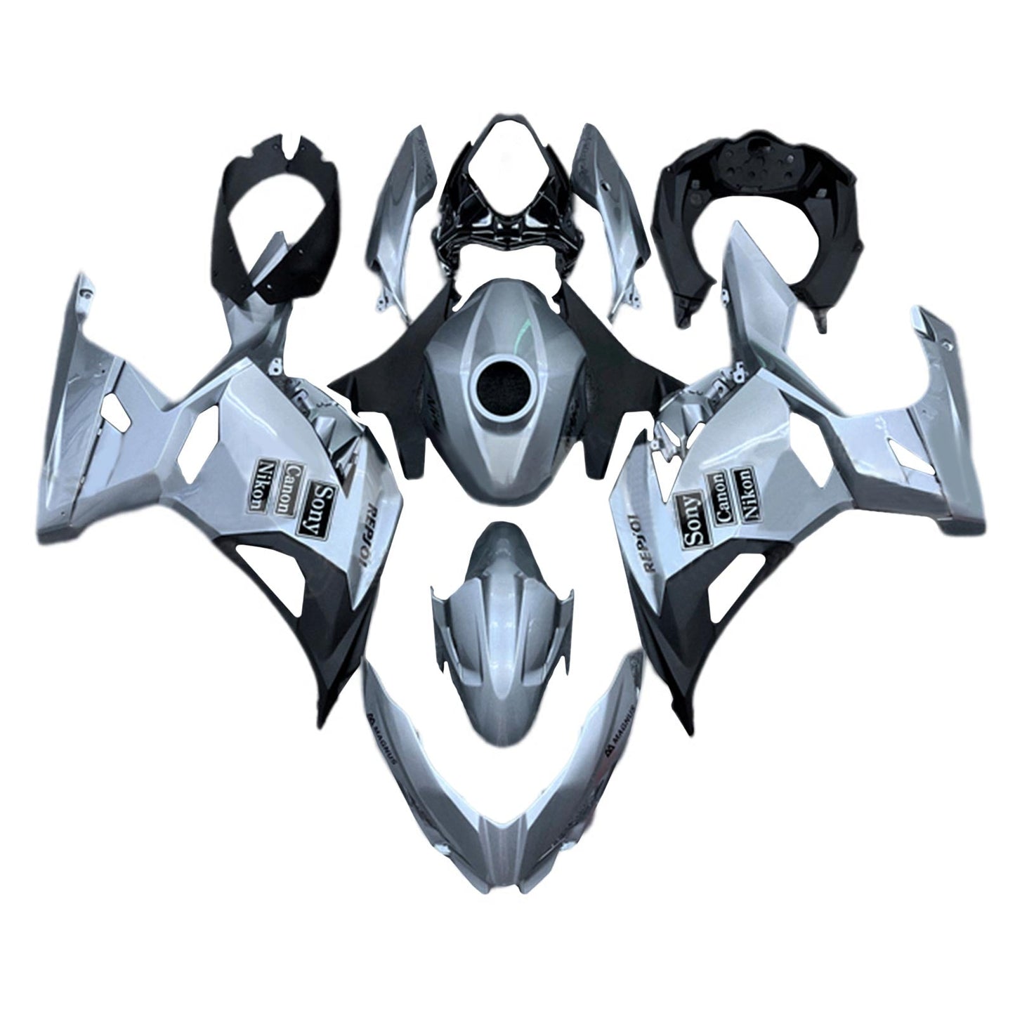 2018-2023=4 Kawasaki EX400 Ninja400 Fairing Kit Bodywork Plastic ABS