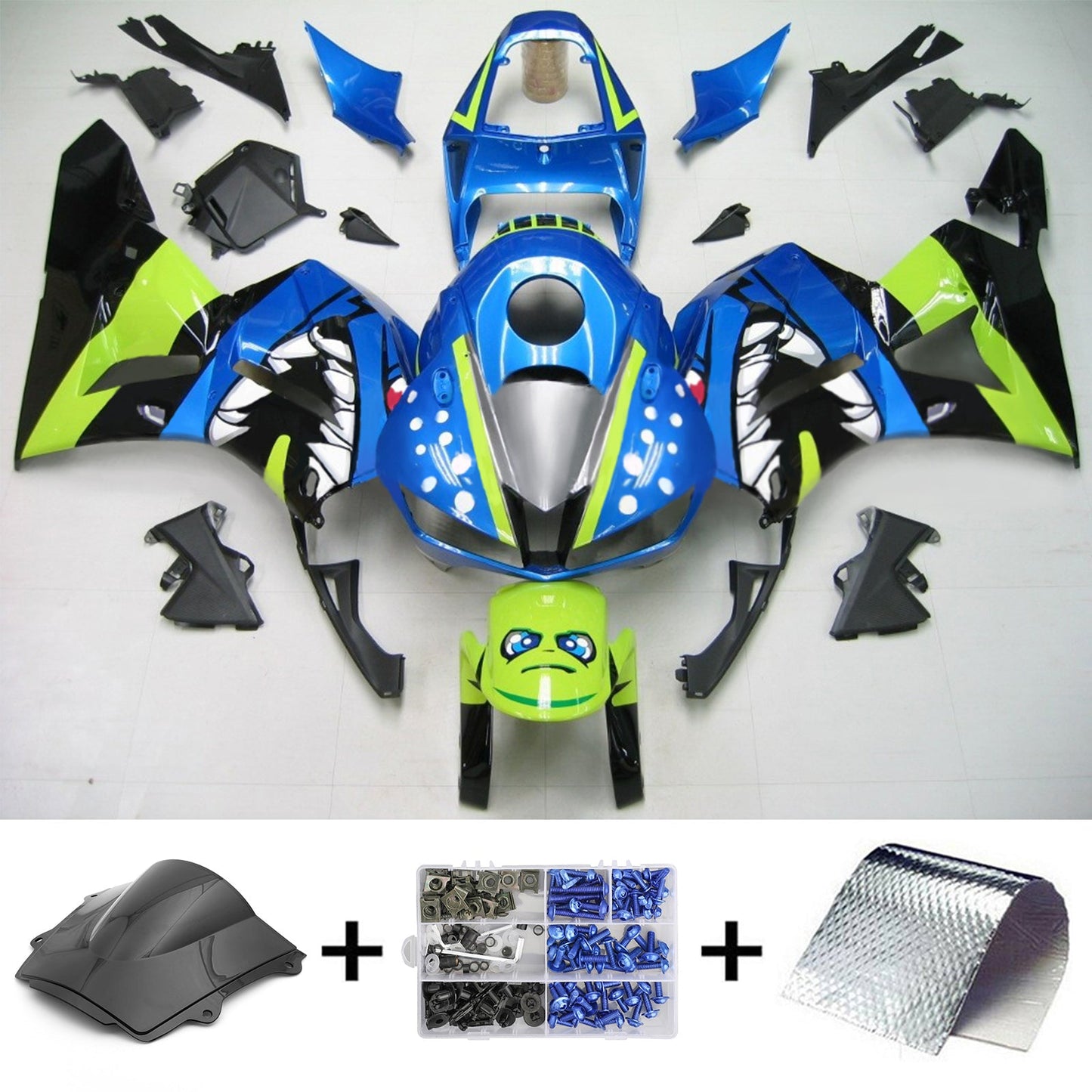 2013-2023 Honda CBR600RR F5 Injection Fairing Kit Bodywork Plastic ABS #101