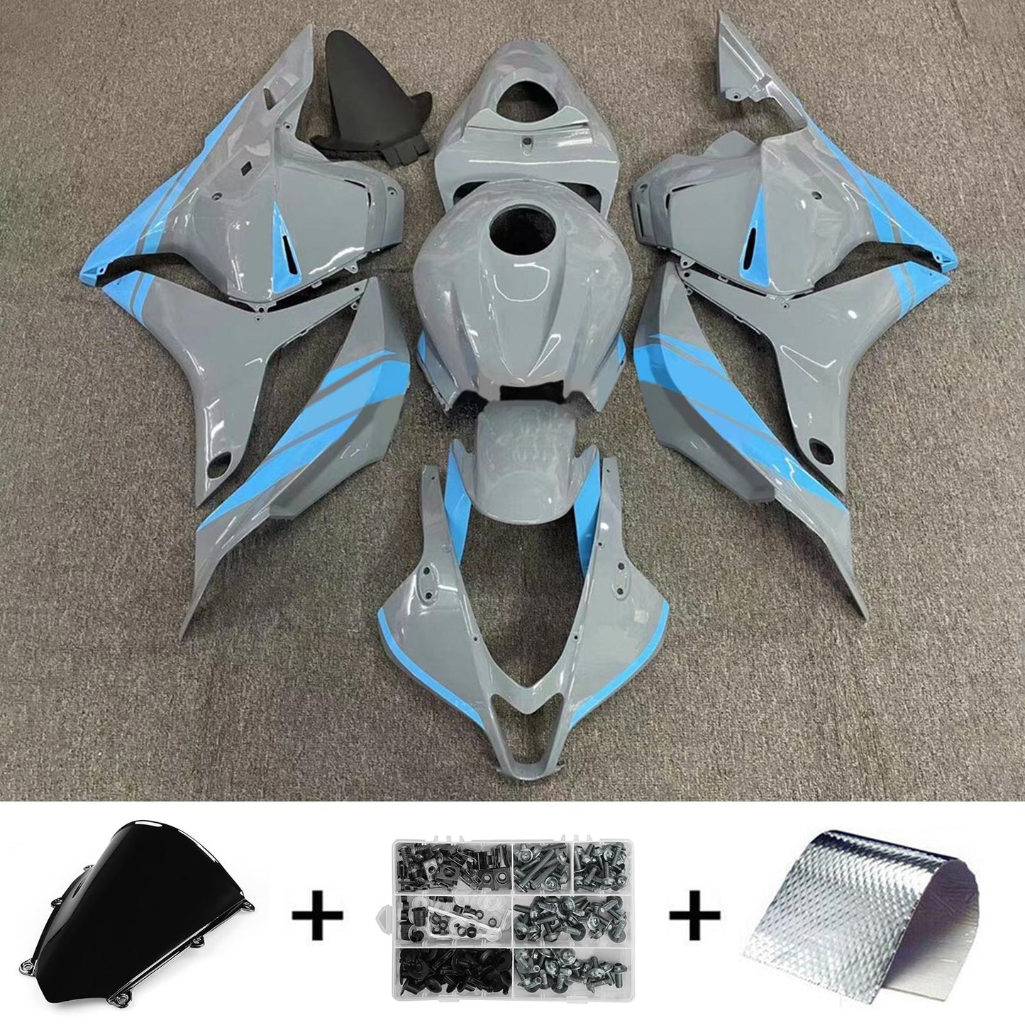 2007-2008 Honda CBR600RR F5 Injection Fairing Kit Bodywork Plastic ABS#187