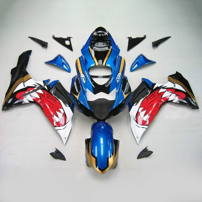 2011-2024 Suzuki GSXR 600/750 K11 Amotopart Injection Fairing Kit Bodywork Plastic ABS #101