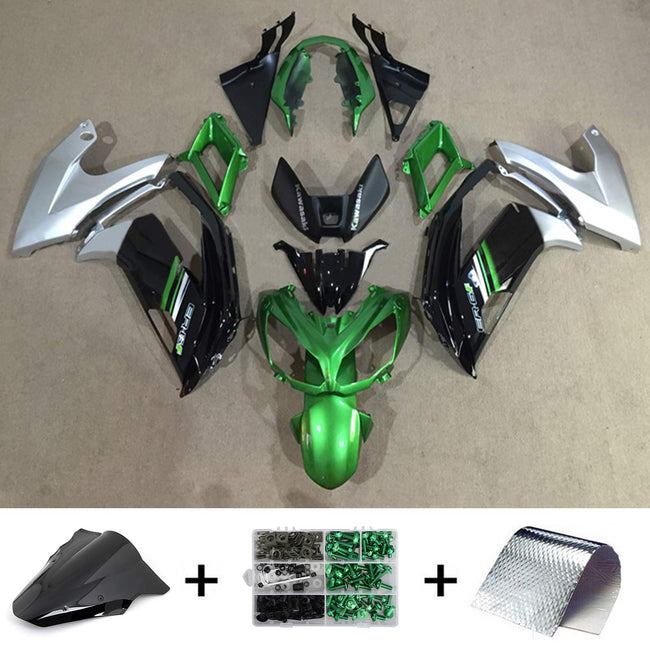 2012-2016 Kawasaki ER6F Ninja650 Amotopart Injection Fairing Kit Bodywork Plastic ABS #126