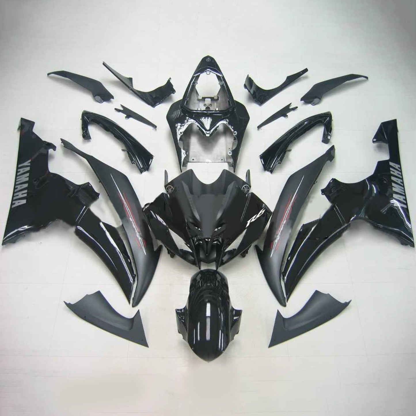 2008-2016 Yamaha YZF 600 R6 Injection Fairing Kit Bodywork Plastic ABS #132