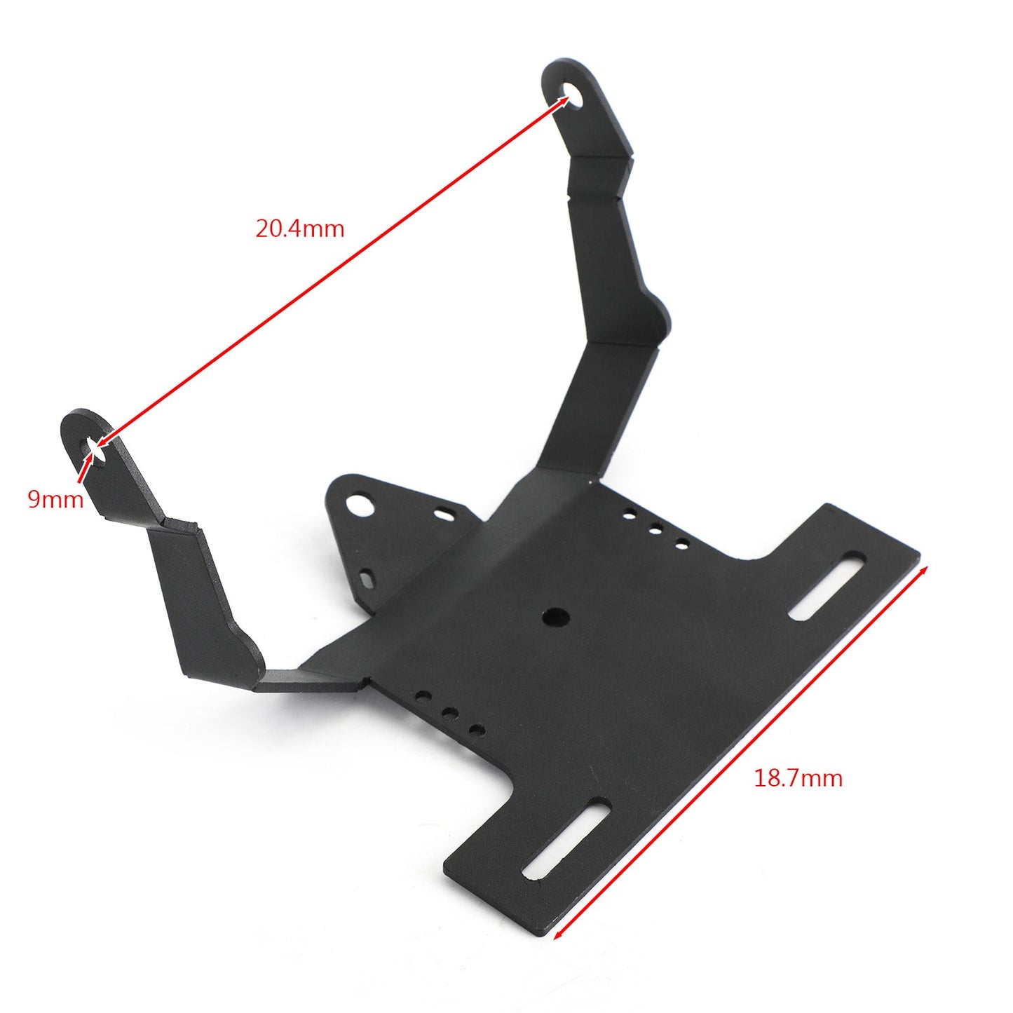 License Plate Bracket Fit For Kawasaki Vulcan S 2015-2020 Vulcan Cafe 2018-2020 BLK
