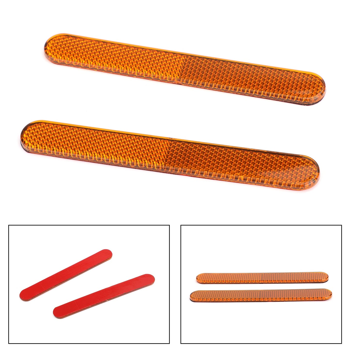 Rear Mudguard Fender Reflector For Harley Sportster 883 1200 X48