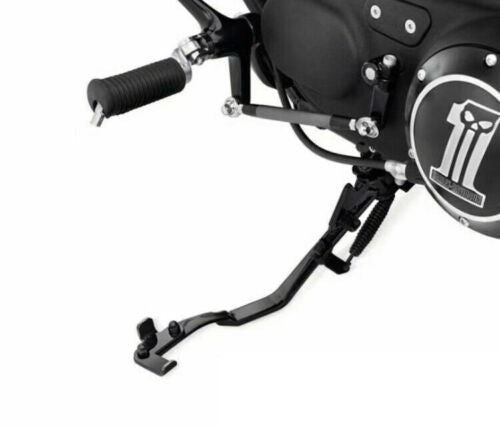 Black Jiffy Stand Extension Fit For Harley Sportster Xr 2008-2013 Xl 2007-2020