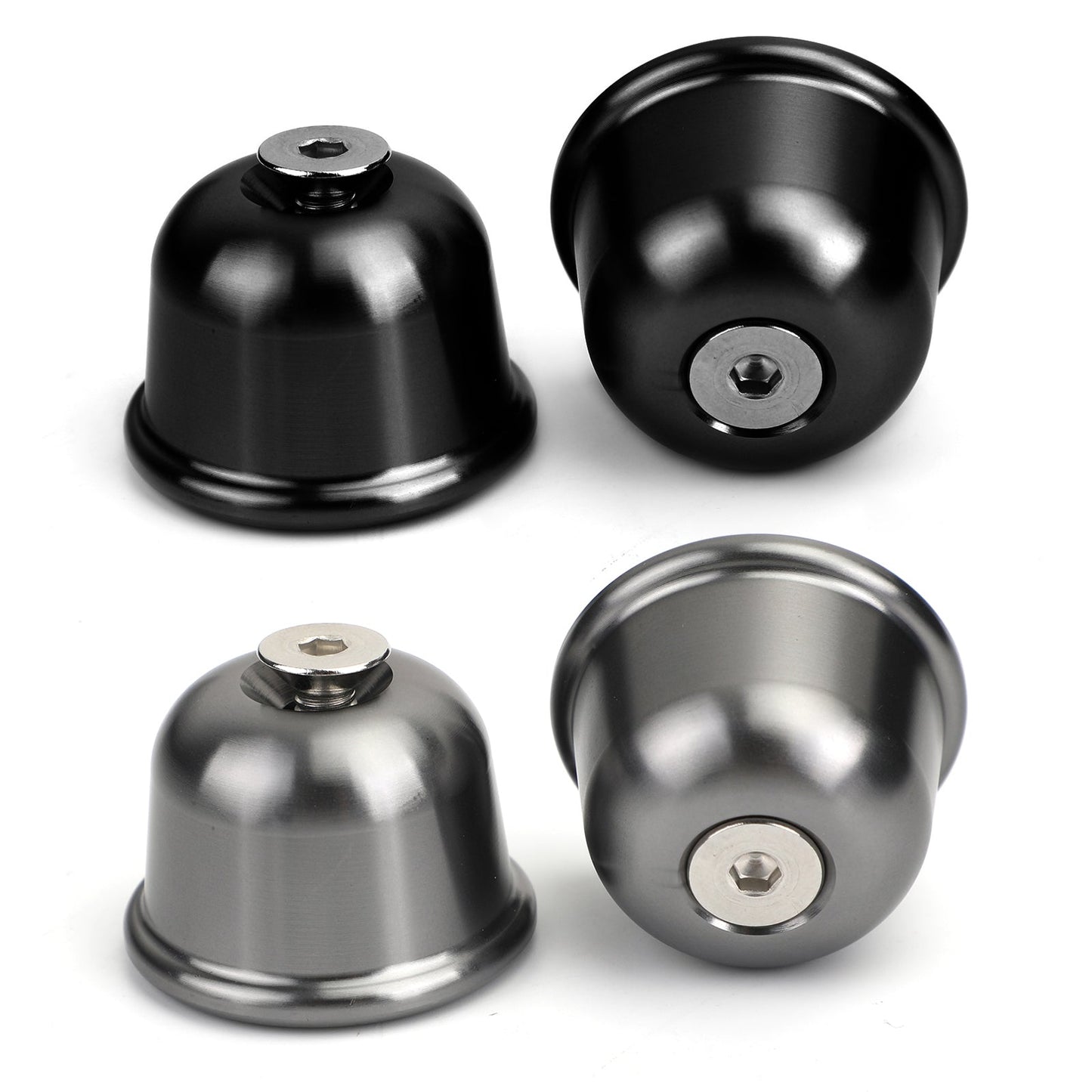 CNC Aluminum Handlebar Ends Motorcycle Hand Bar End Weights For Triumph Scrambler Street Twin Cup Bonneville T100 T120 Scrambler 1200XC BLK