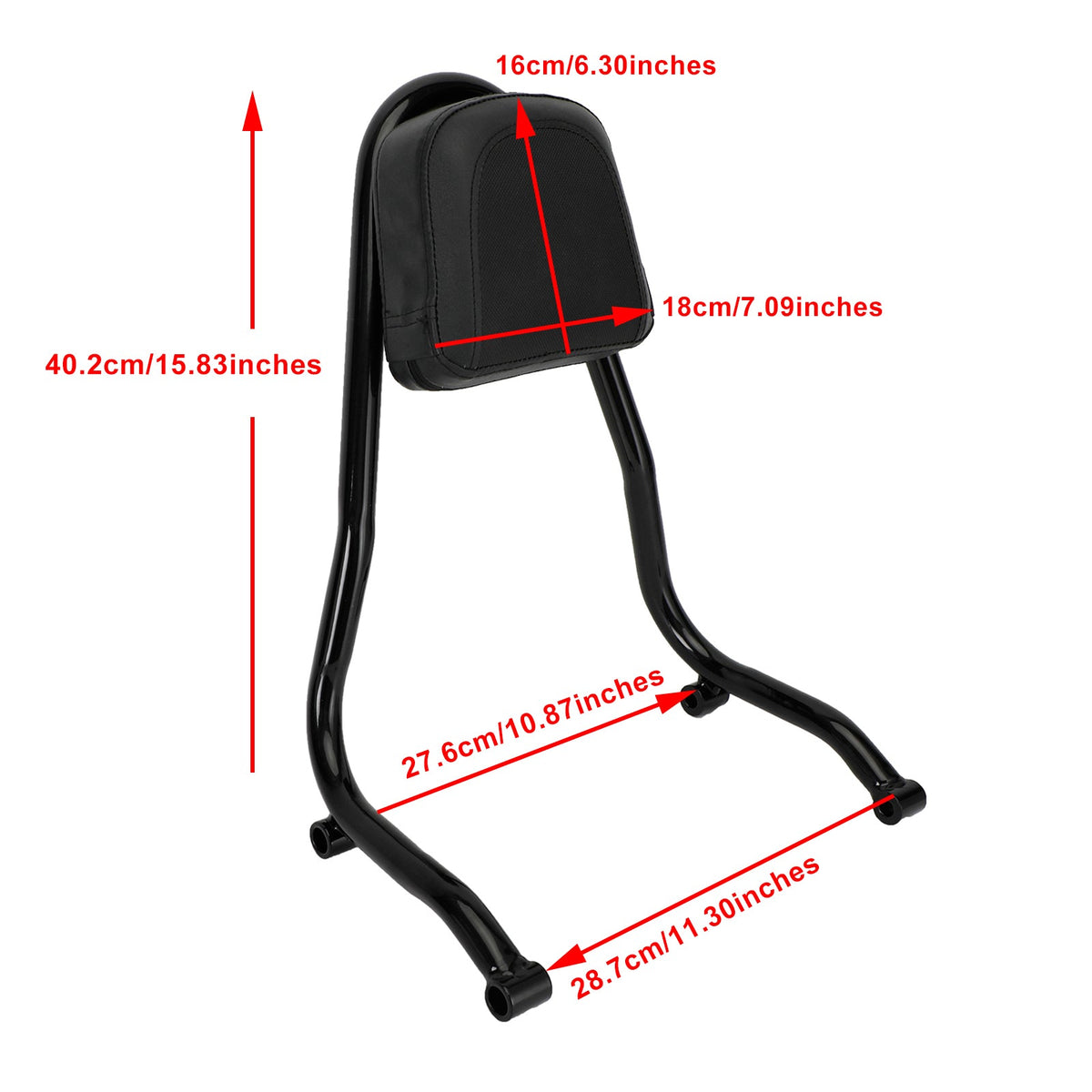 BMW R 18 Bikes 2020-2022 Passenger Backrest – Component Authority