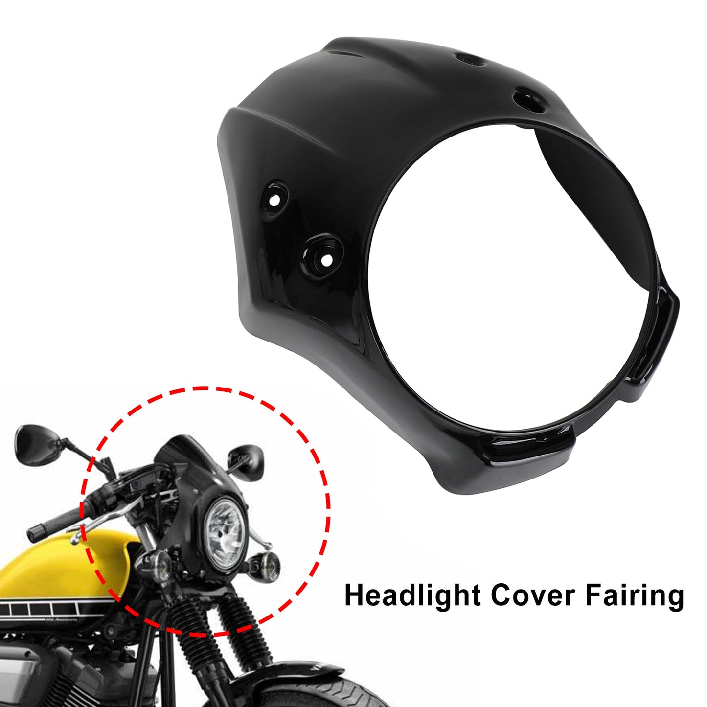 Headlight Fairing Windshield Cover For Yamaha XVS 950 SPEC BOLT 950 2013-2022