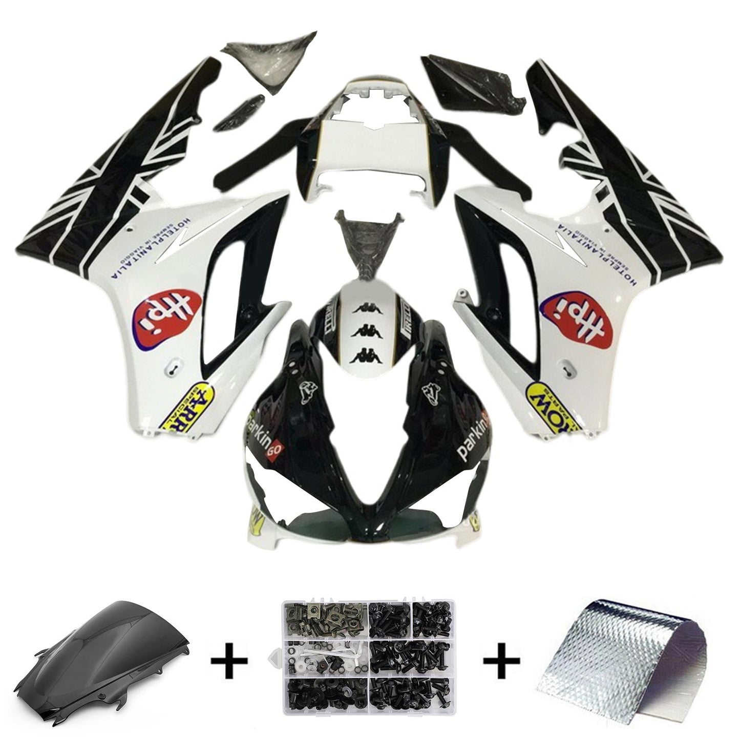 2002-2005 Triumph Daytona 675 Fairing Kit Bodywork Plastic ABS