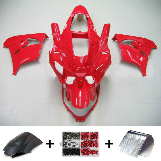 2002-2003 Kawasaki ZX9R Injection Fairing Kit Bodywork Plastic ABS #102