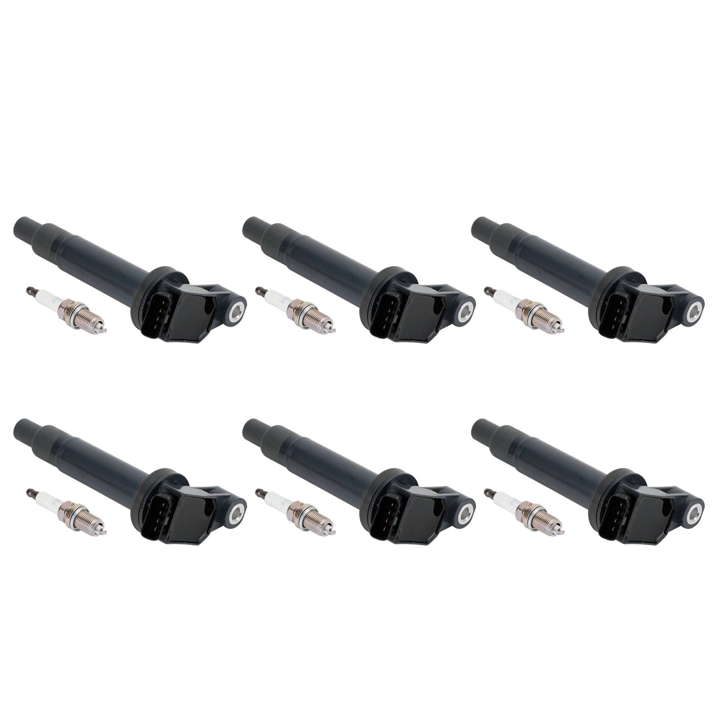 1999-2003 Lexus ES300 RX300 3.0L V6 Ignition Coil+ Spark Plug 90919-02234 C-528 C1175 GN10536 UF267 6 Pairs