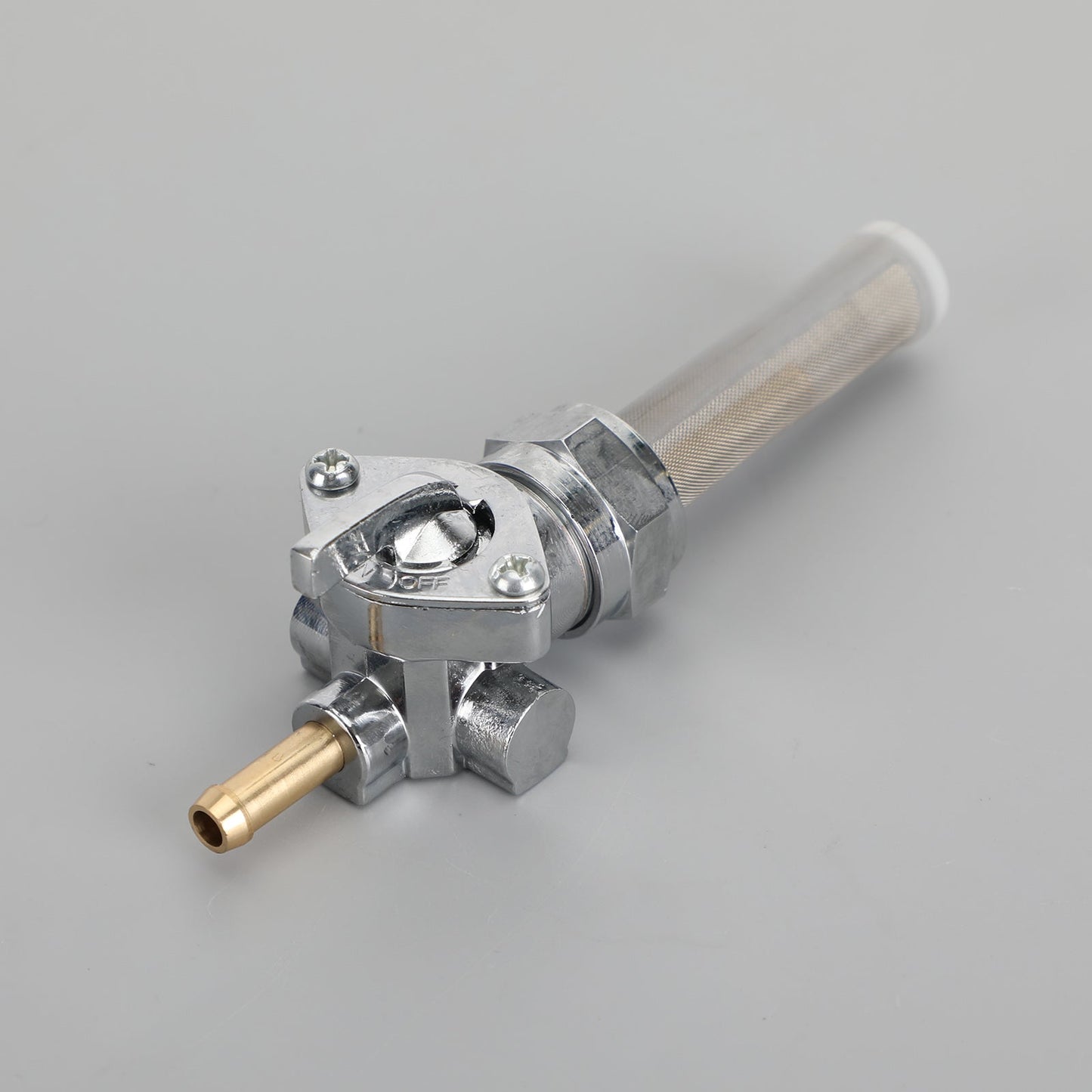 Petcock Fuel Valve Straight Outlet 22mm fit for Dyna Super Glide Electra Glide