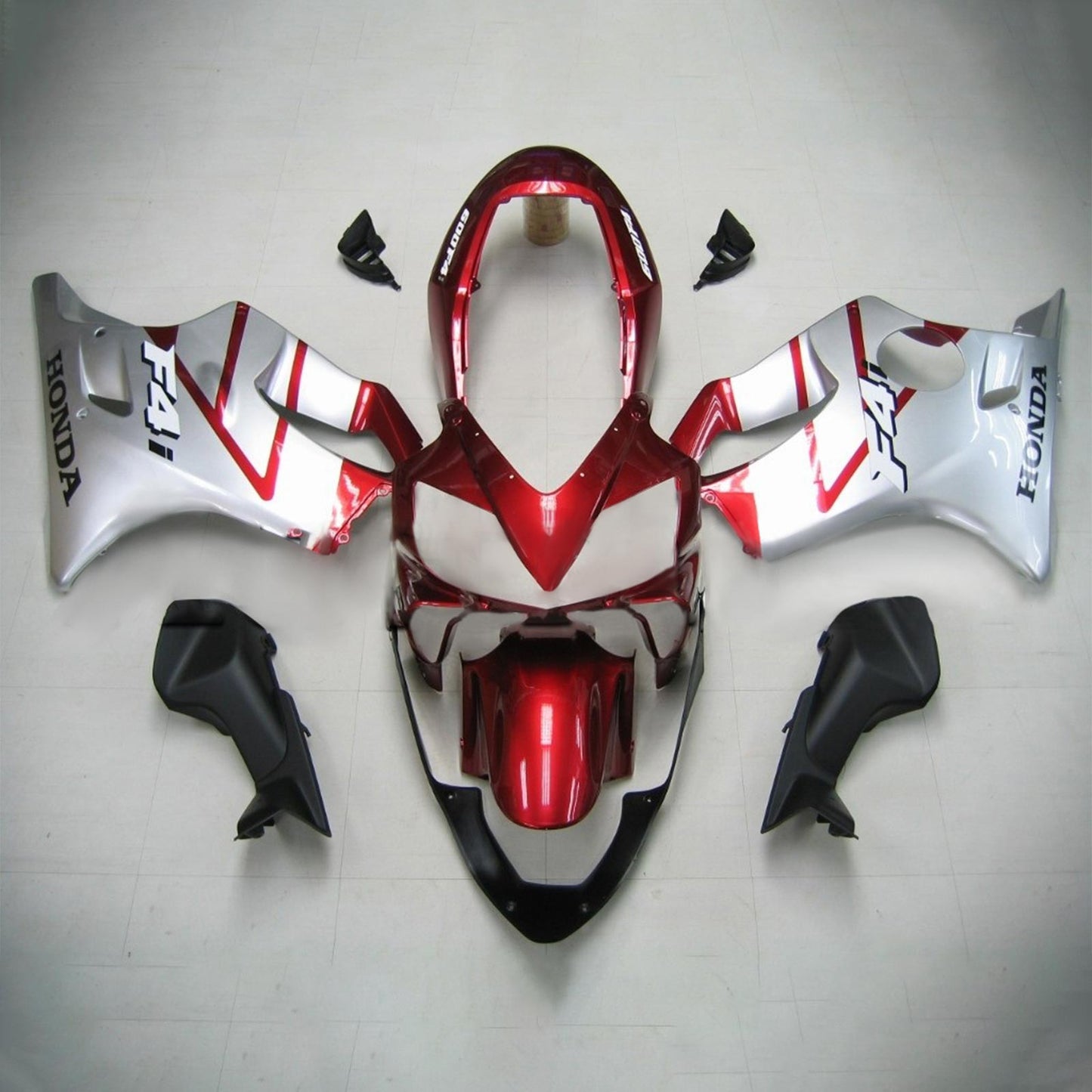 2004-2007 Honda CBR600 F4i Amotopart Injection Fairing Kit Bodywork Plastic ABS #133