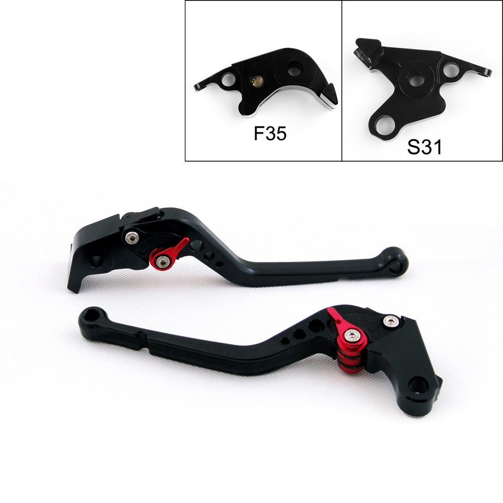 Long Brake Clutch Levers Fit For Suzuki B-King 2008-2011 Black