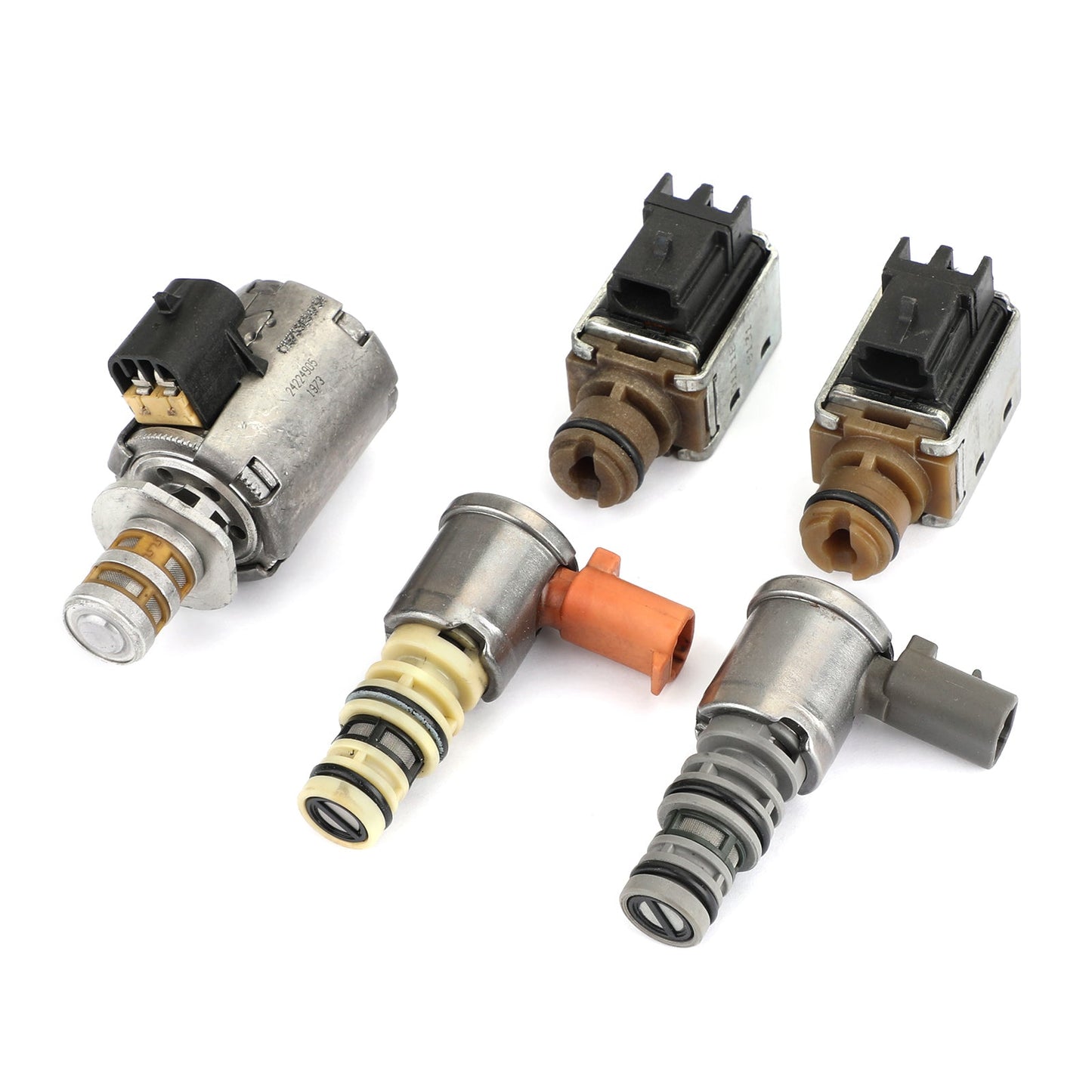 4L60E Transmission Solenoid Kit Fit For TCC EPC Shift 2003-up 5pc Set