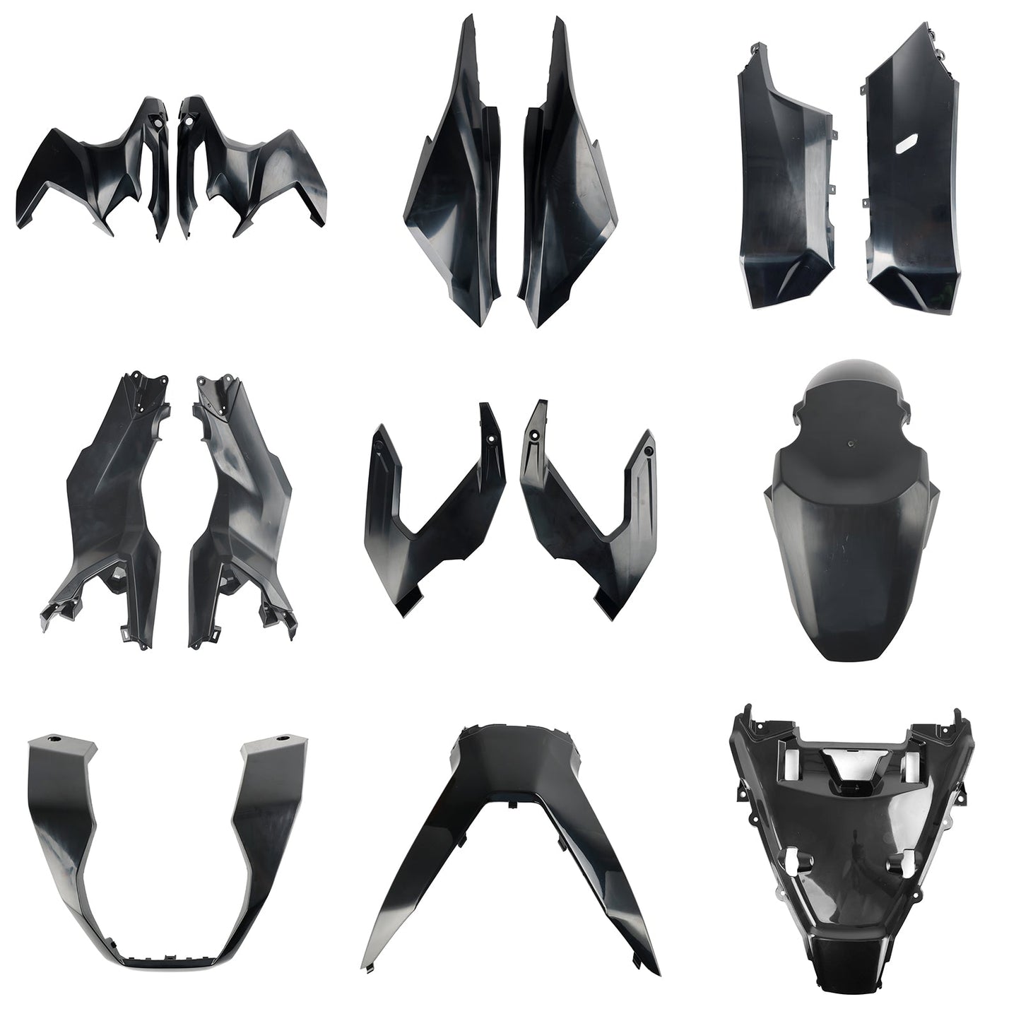 2023 Honda ADV 160 Bodywork Fairing ABS Injection Molding Unpainted#80