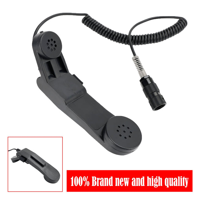 H250 6-pin PTT Radio Handle Microphone for U329 PRC148 PRC152 Walkie Talkie