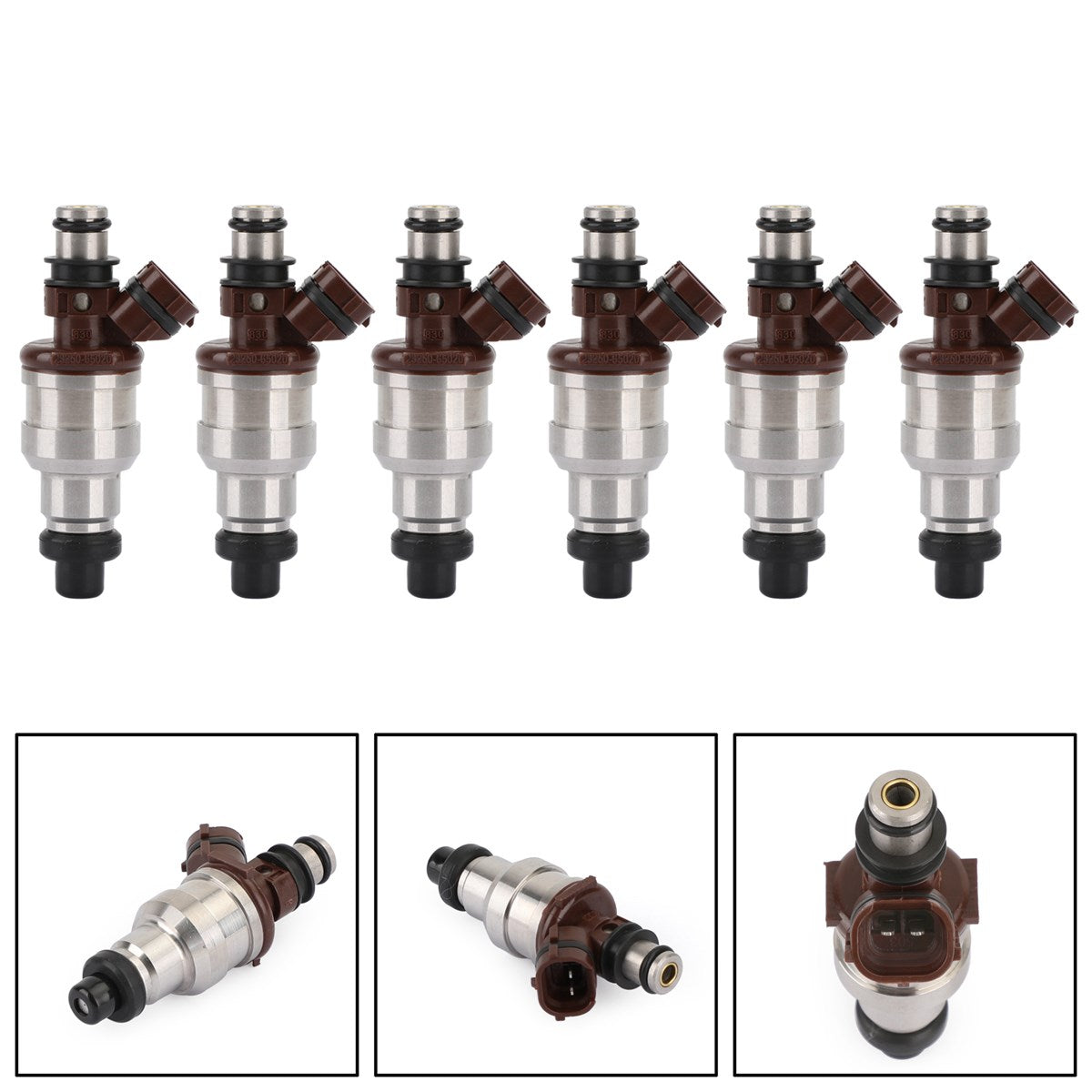 6pcs Fuel Injectors fit Toyota 4Runner Pickup 89-95 3VZE 3.0L V6 23209-65020