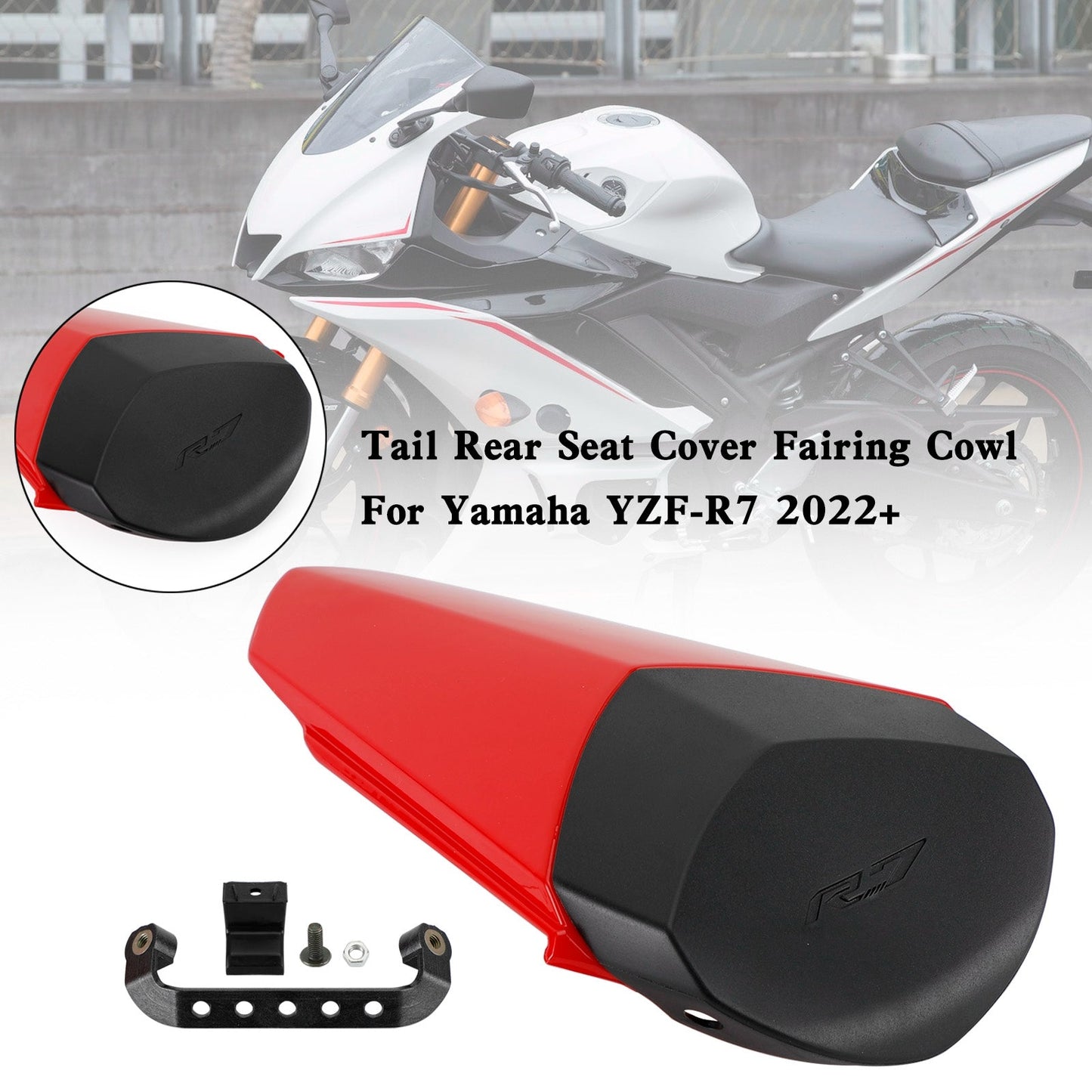 2022-2023 YAMAHA YZF-R7 YZF R7 Tail Rear Seat Cover Fairing Cowl