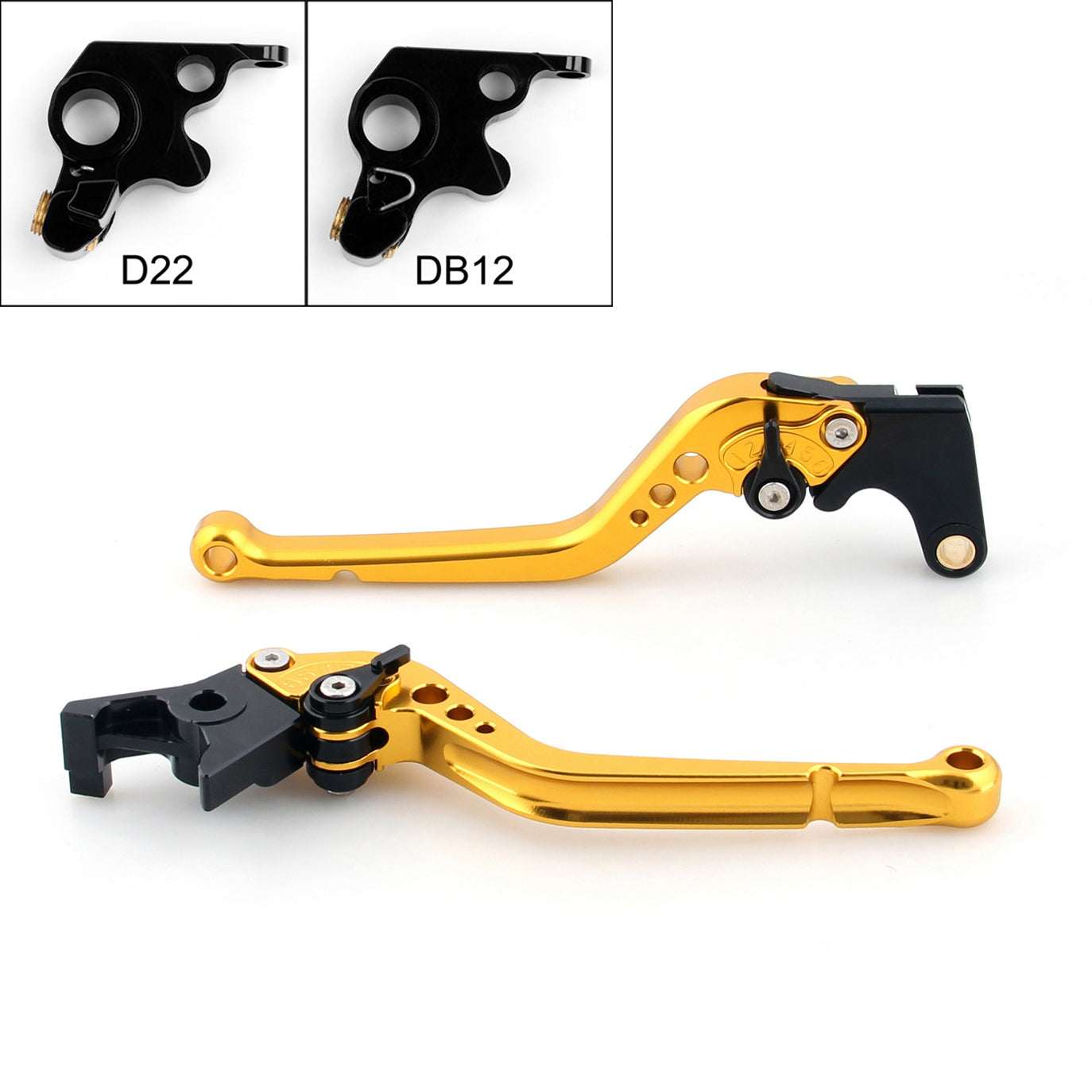 Brake Clutch Levers For Ducati 400 696 796 MONSTER MONSTER S2R 800 Black