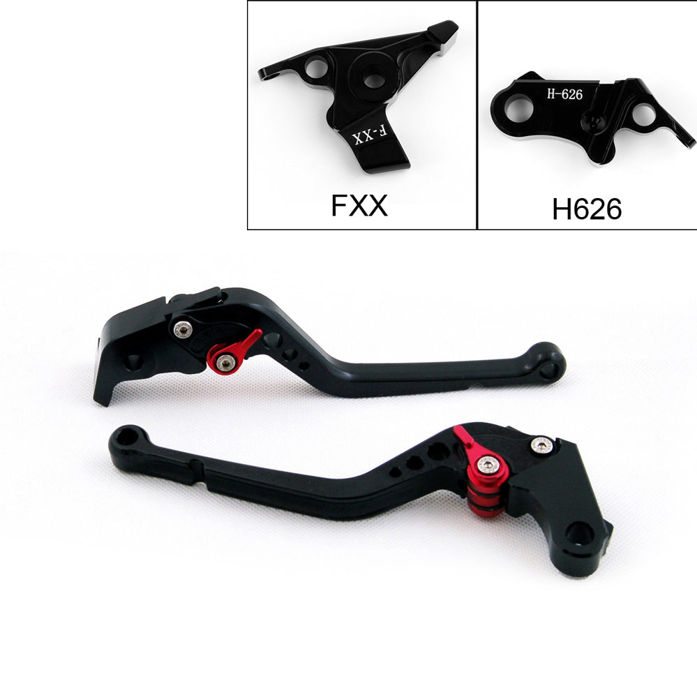 Long Brake Clutch Levers Fit For Honda X-11 1999-2002 Black