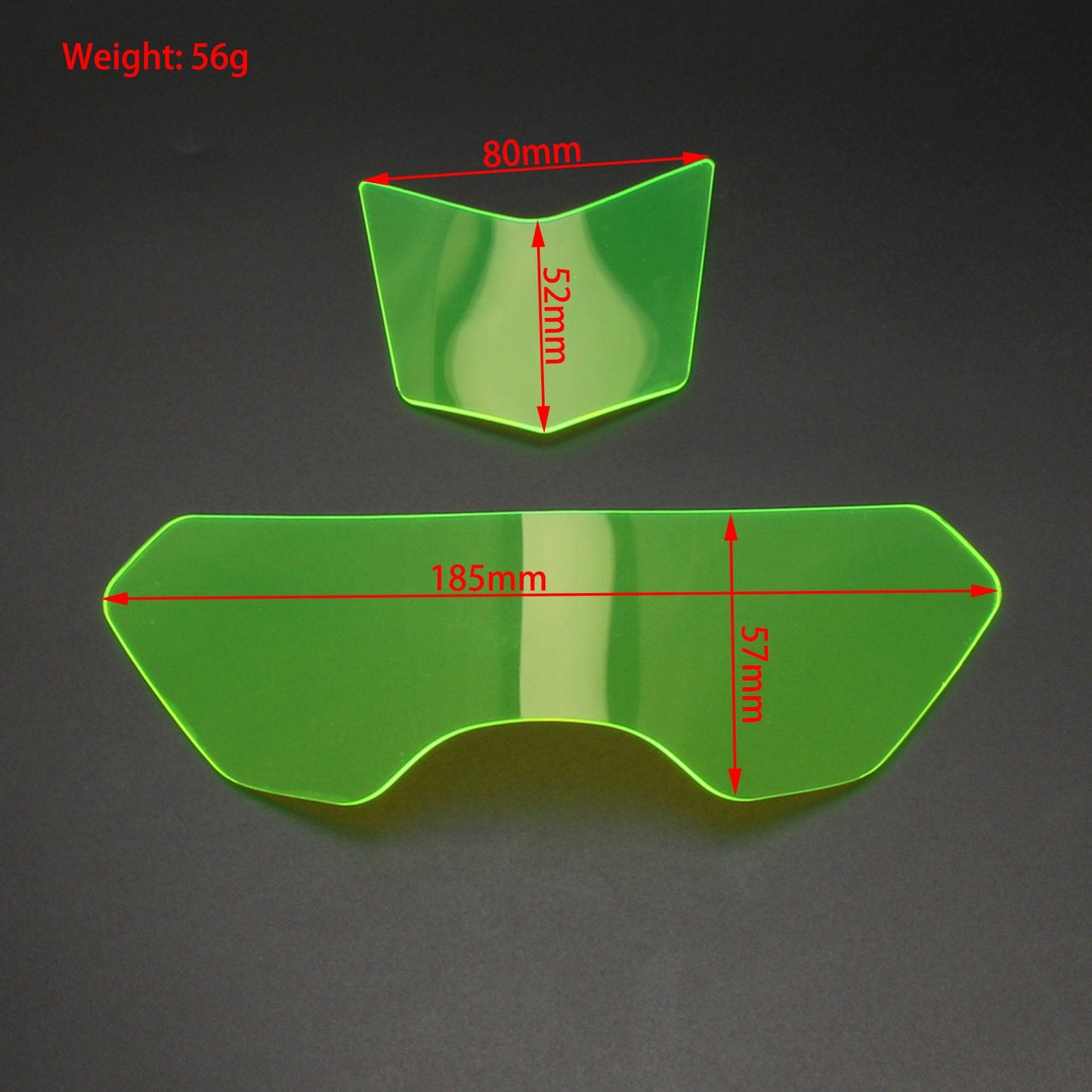 Front Headlight Lens Protection Cover Clear Fit For Yamaha Mt-15 M-Slaz 16-18