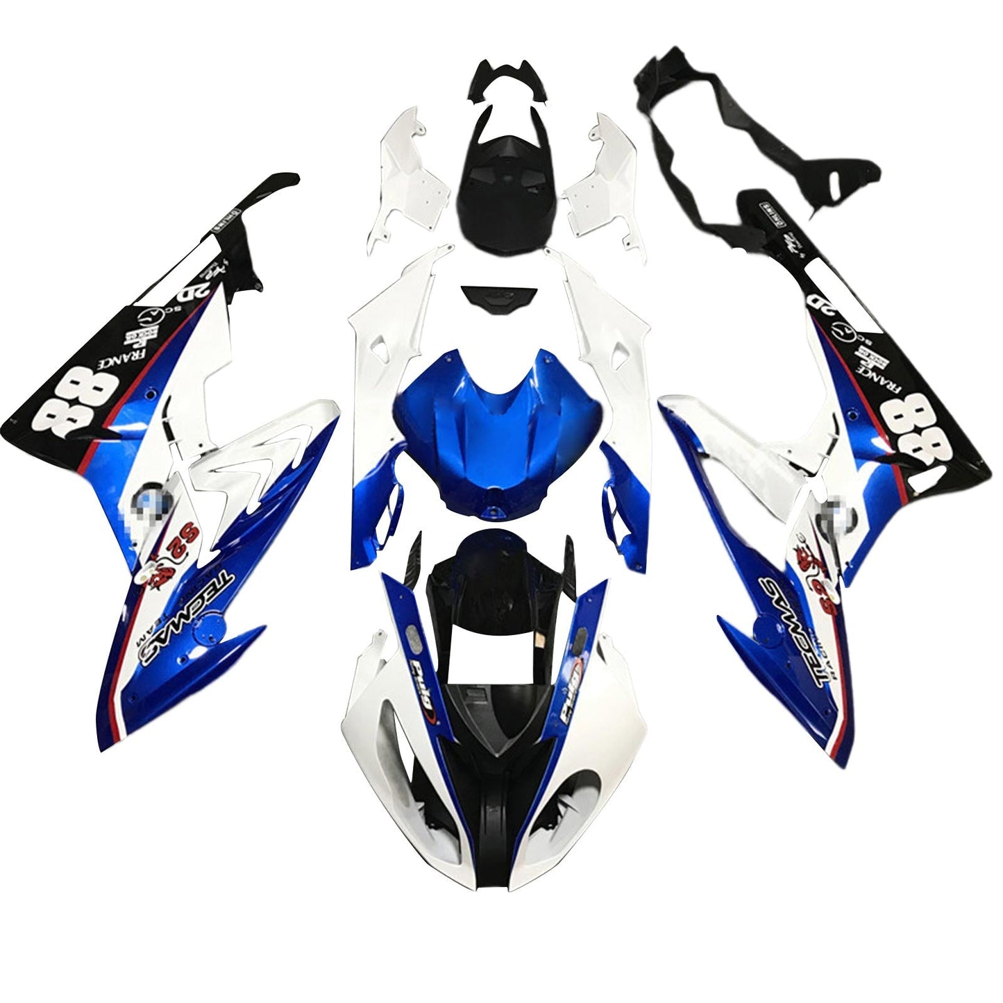 2017-2018 BMW S1000RR Fairing Kit Bodywork Plastic ABS