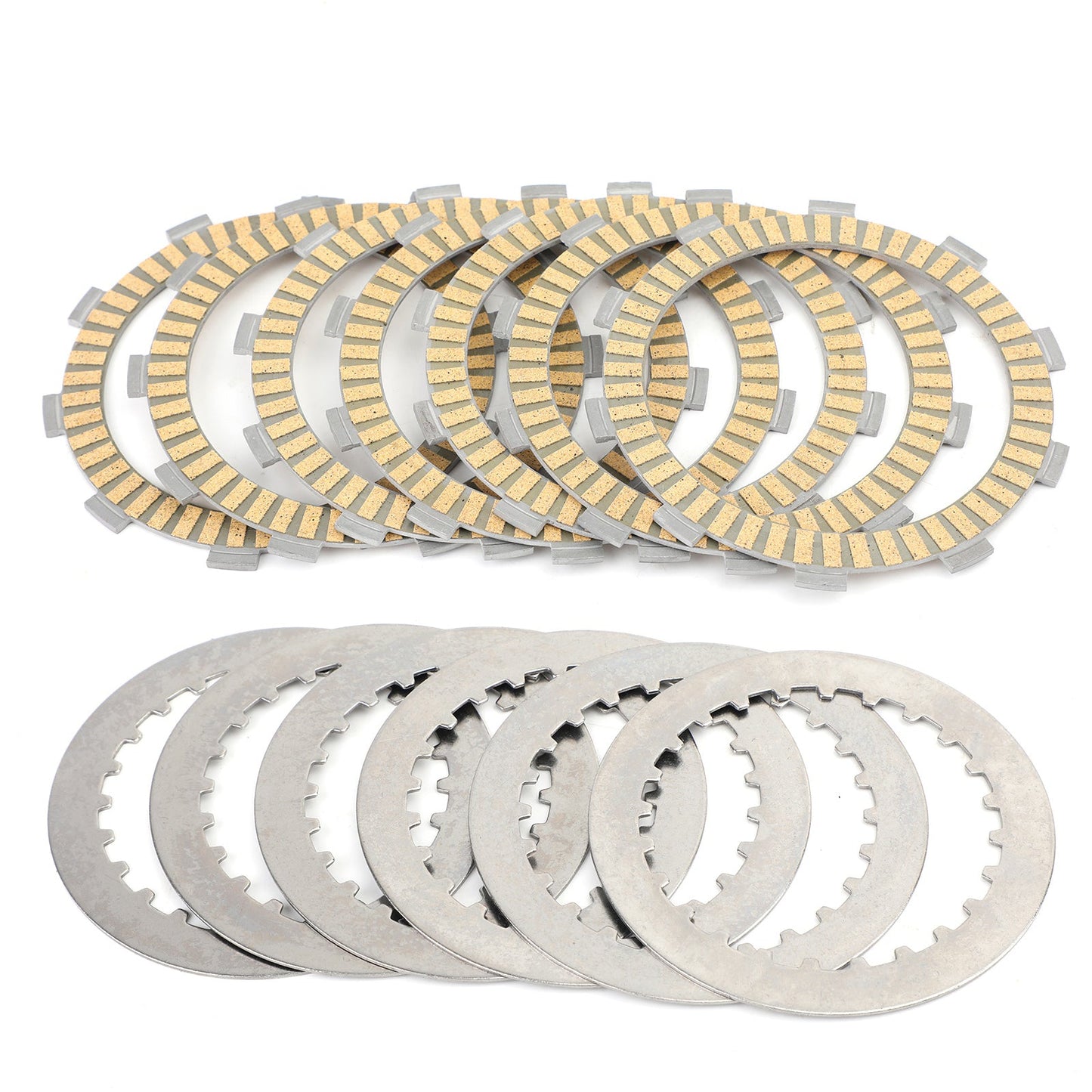 Clutch Plate Kit - Friction & Steel Plates For Honda ATV TRX420TM/FM FourTrax TRX500