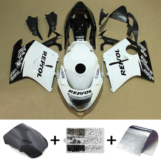 1996-2007 Honda CBR1100XX SuperBlackBird Injection Fairing Kit Bodywork ABS#131