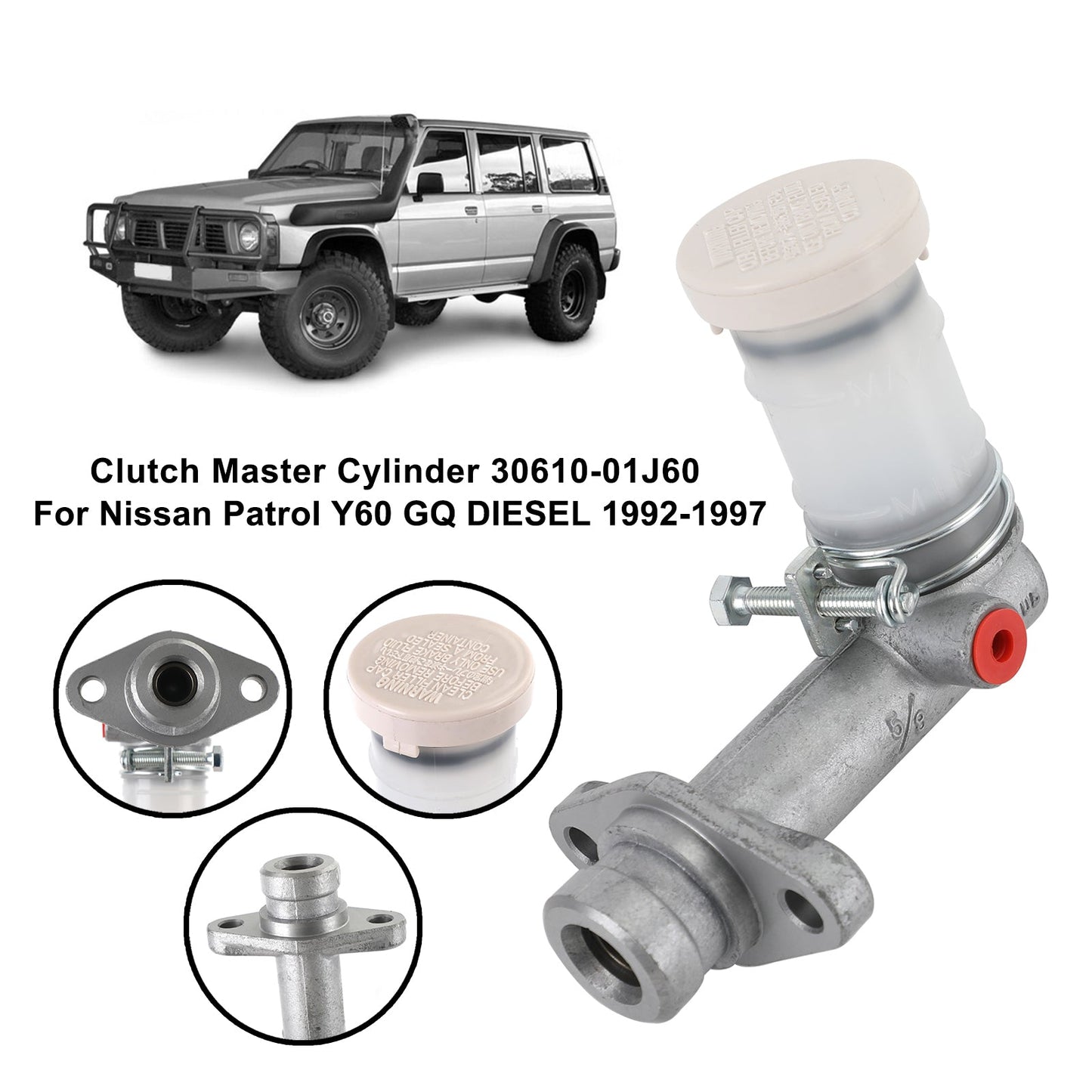 Clutch Master Cylinder 30610-01J60 For Nissan Patrol Y60 GQ DIESEL 1992-1997