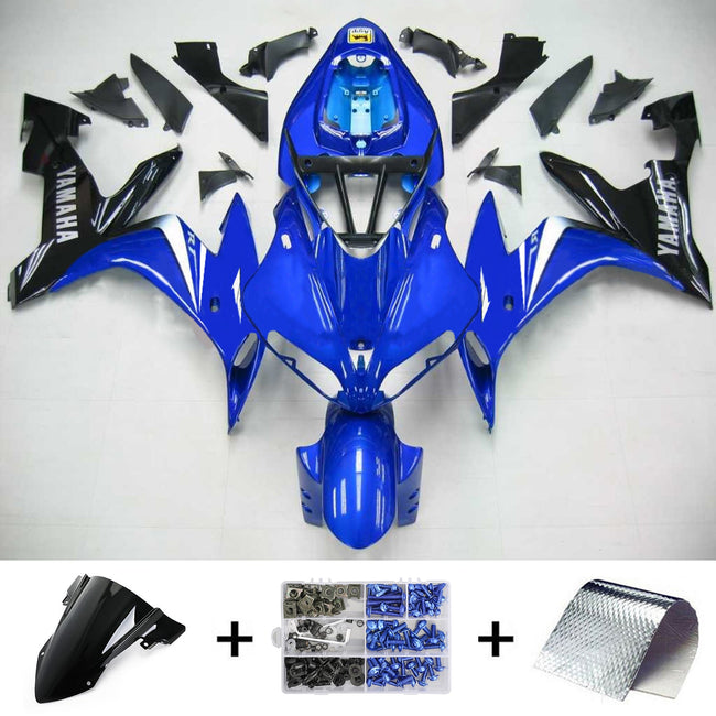 2004-2006 Yamaha YZF 1000 R1 Amotopart Injection Fairing Kit Bodywork Plastic ABS #102