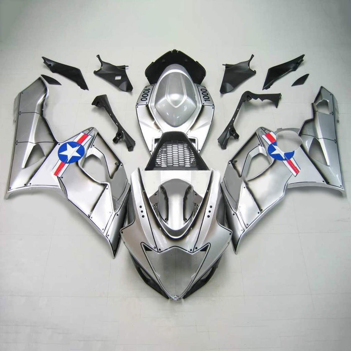 2005-2006 Suzuki GSXR1000 K5 Amotopart Injection Fairing Kit Bodywork Plastic ABS #102