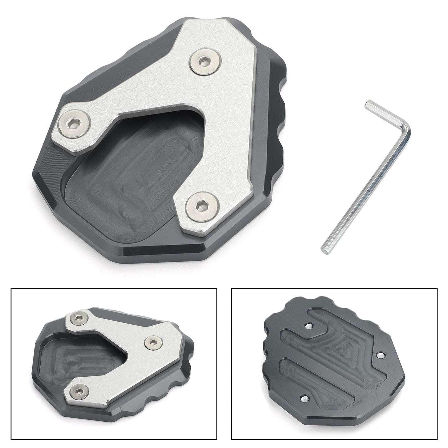 Extension Kickstand Enlarger Plate For HONDA CB500X 2019 Generic