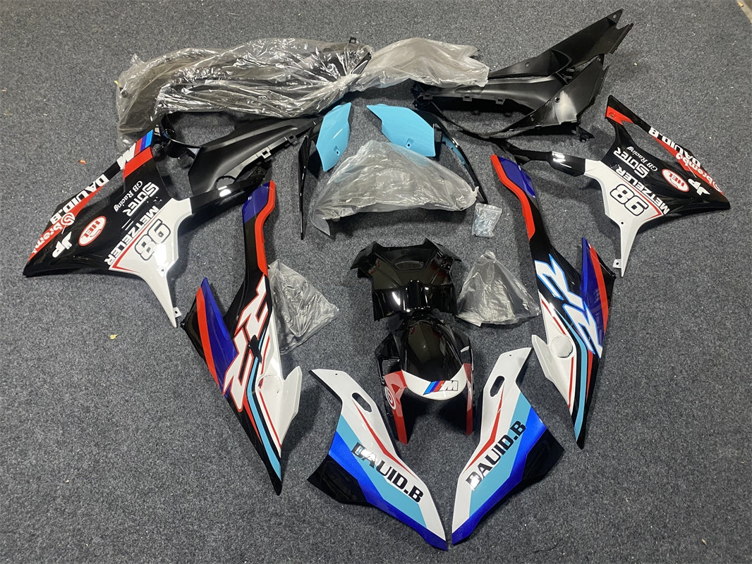 2019-2022 BMW S1000RR Injection Fairing Kit Bodywork Plastic ABS #166