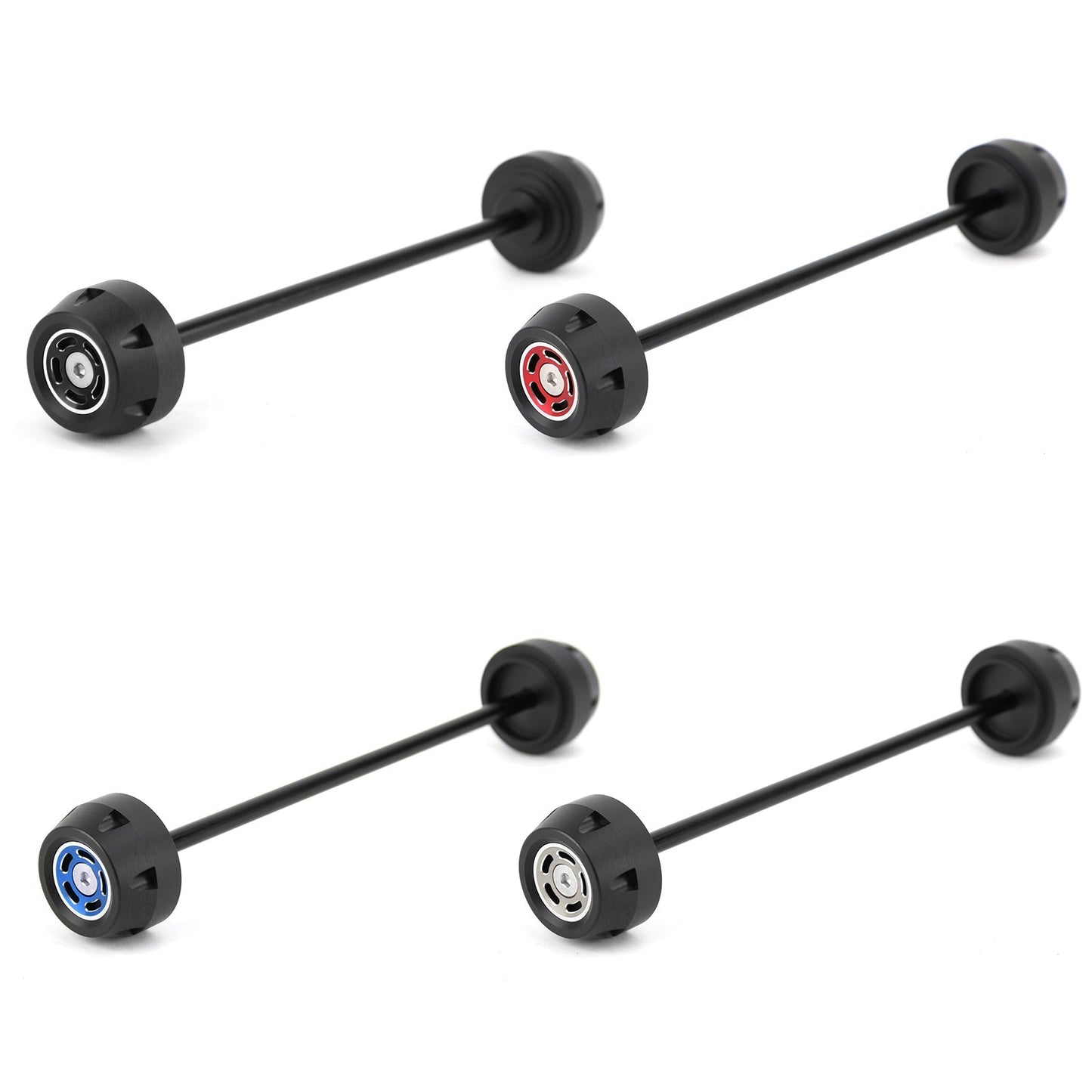 FRONT Axle Fork Wheel Crash Sliders Black Fit for BMW F900 R,s / F900 XR,s 2020