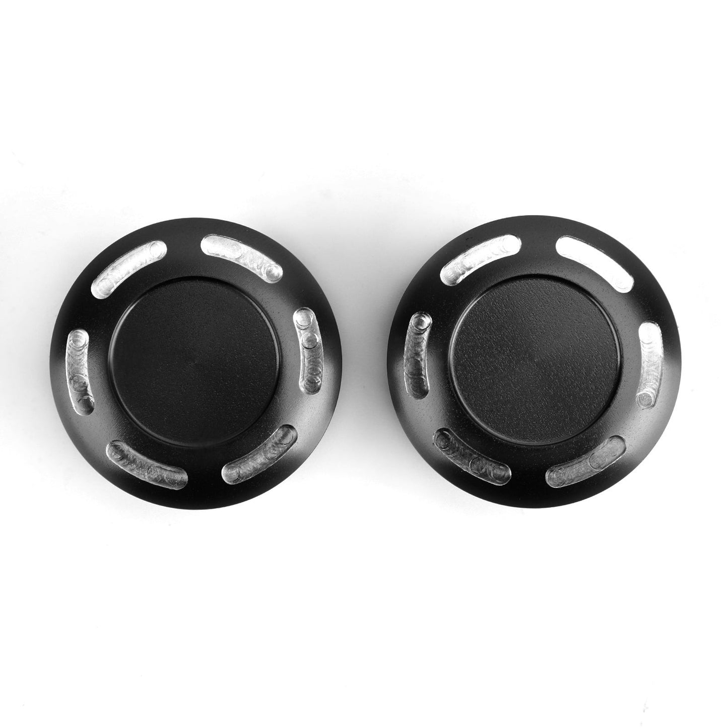 CNC Billet Aluminum Hole Frame Plug Cap Cover Set For Yamaha Tenere 700 T7 T700 2019-2020 BLK