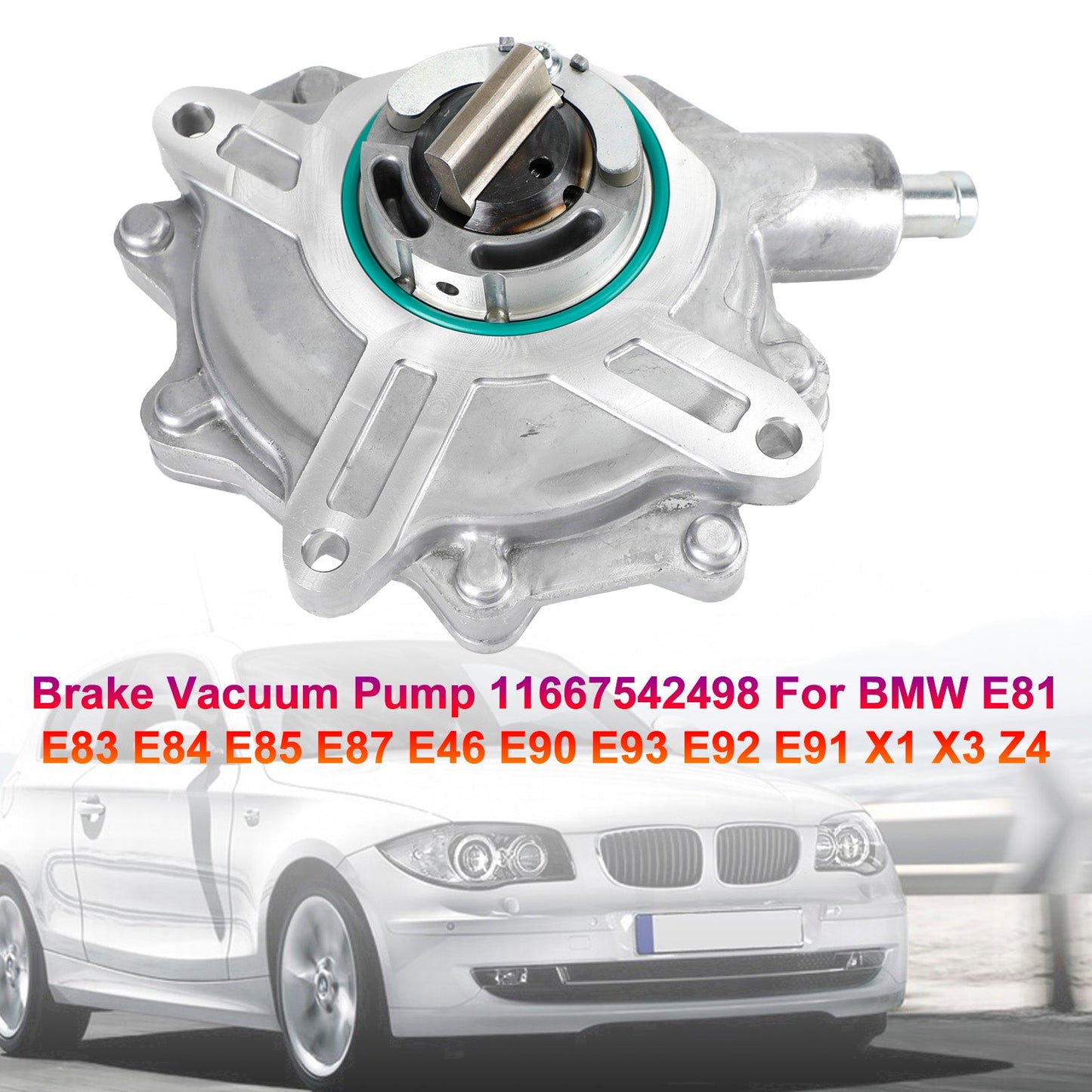 Brake Vacuum Pump 11667542498 For BMW E81 E83 E84 E85 E87 E46 E90 E93 E92 E91 11667502656 11667534236 11667635656 11668482284